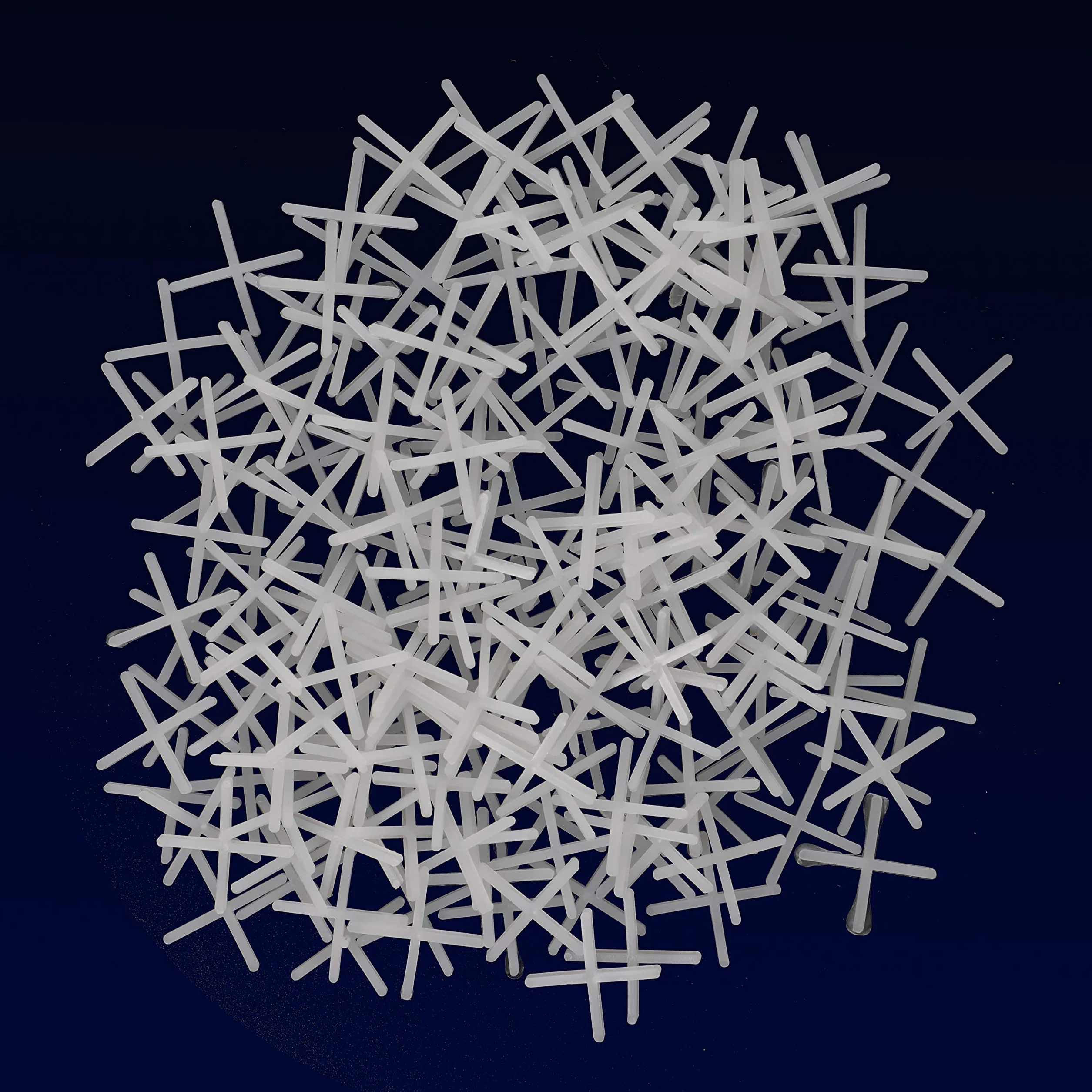 INTOX - Croci per piastrelle, 1,5 mm, 200 pezzi, colore: Bianco
