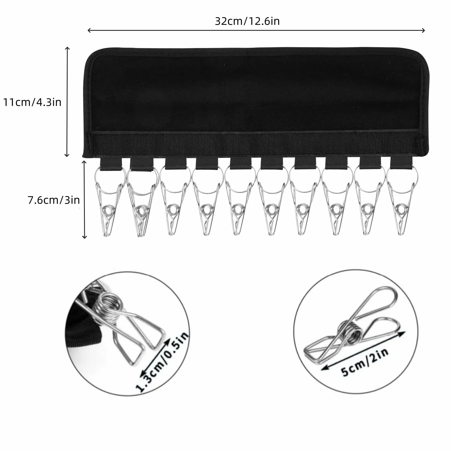 Porta Cappelli Baseball Cap Rack 10 Clip Organizer per Cappelli Berretto Gancio Armadio