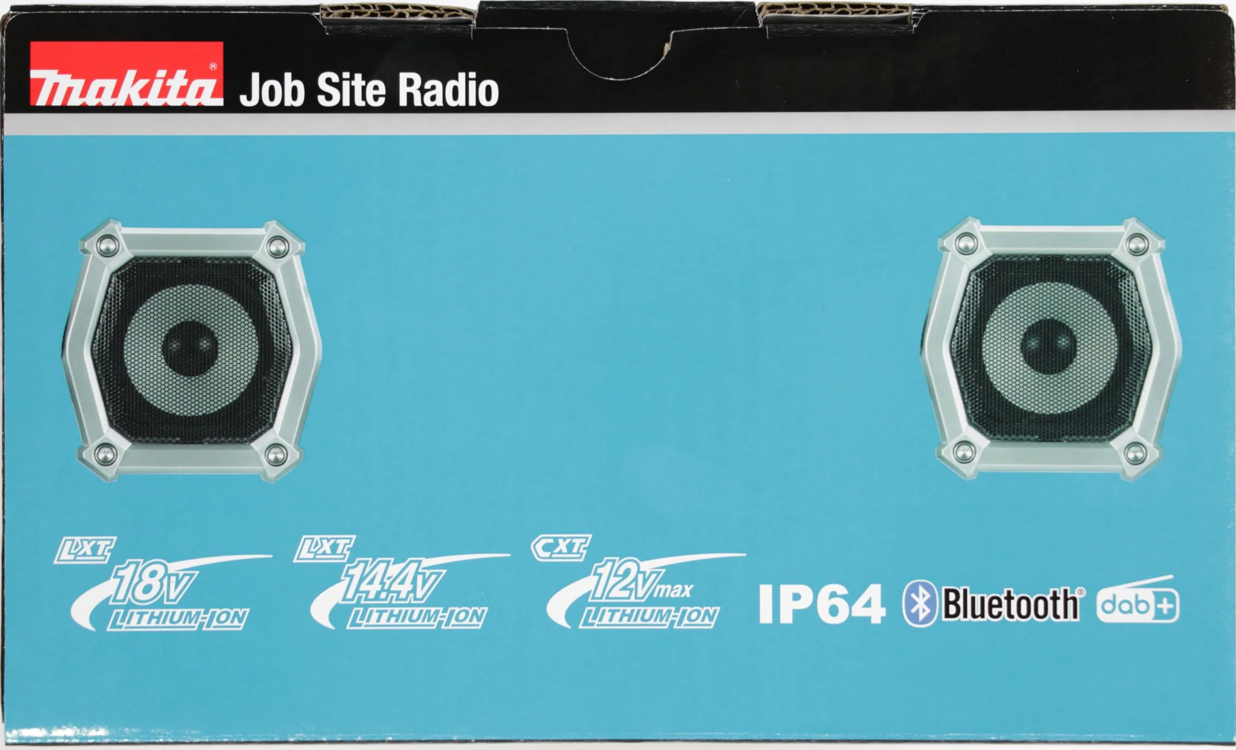 Makita DMR112 Radio da cantiere DAB/DAB+, agli ioni di litio, con Bluetooth, batterie e caricabatterie non inclusi