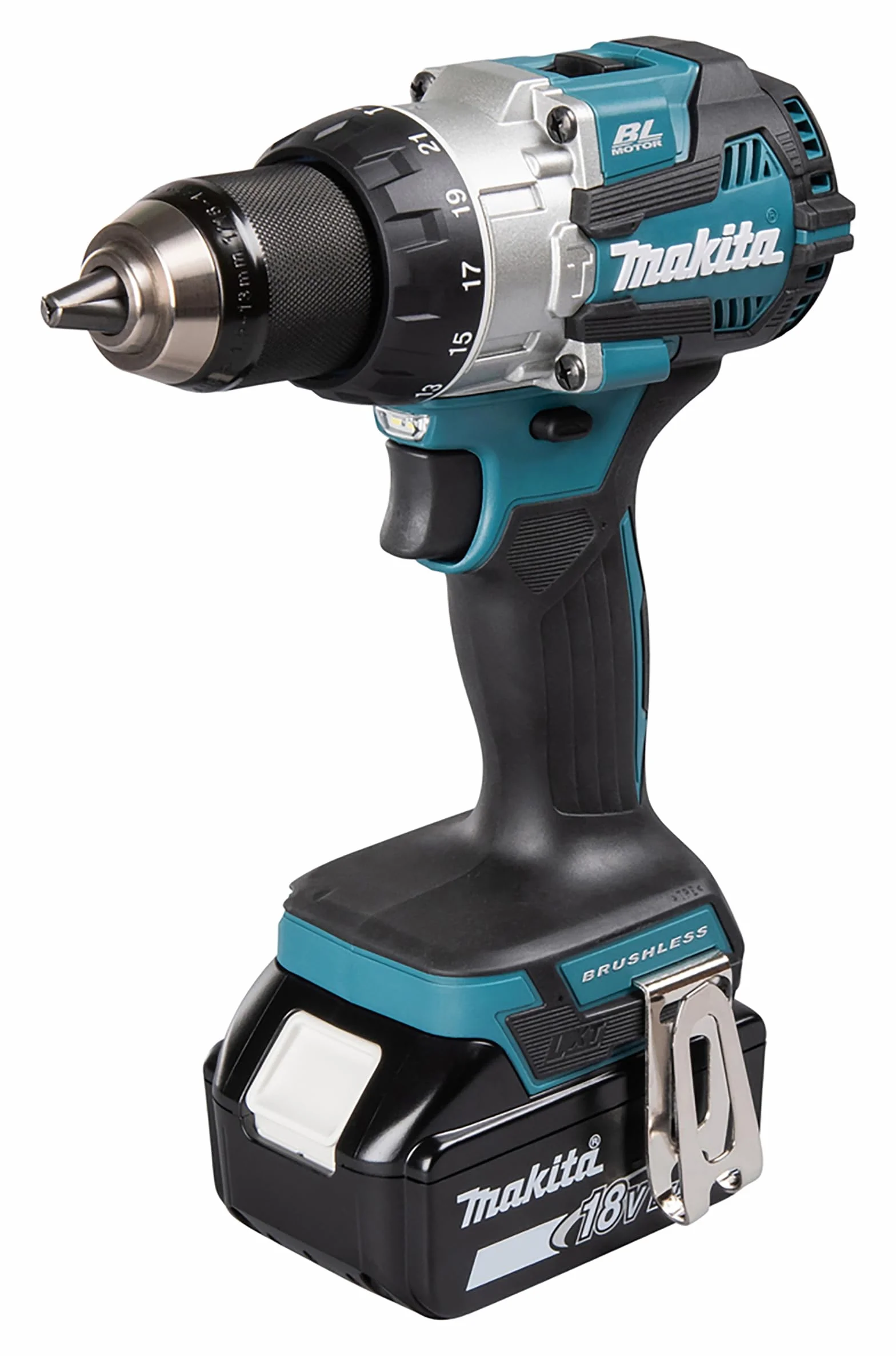Makita DHP489Z Trapano Avvitatore Percussione Batteria LXT 18V 110Nm 0-550/0-1.800 g/min