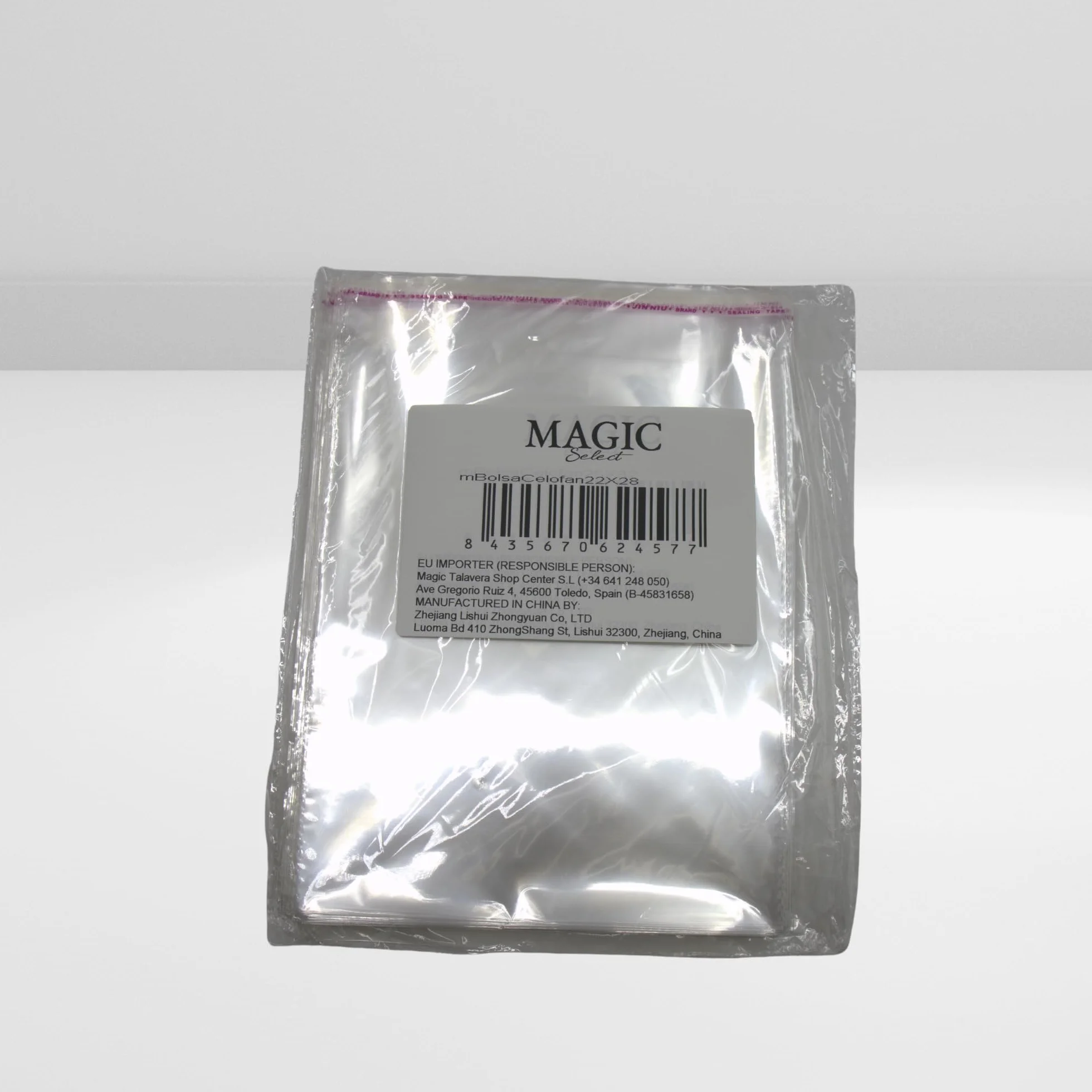 250 Bustine di Cellophane Trasparenti Autoadesivi. Sacchetti di Plastica OPP con Cucitura Sigillata e Foro di Ventilazione per Caramelle, Regali, Gioielli, Carte, Cioccolatini, Foto.