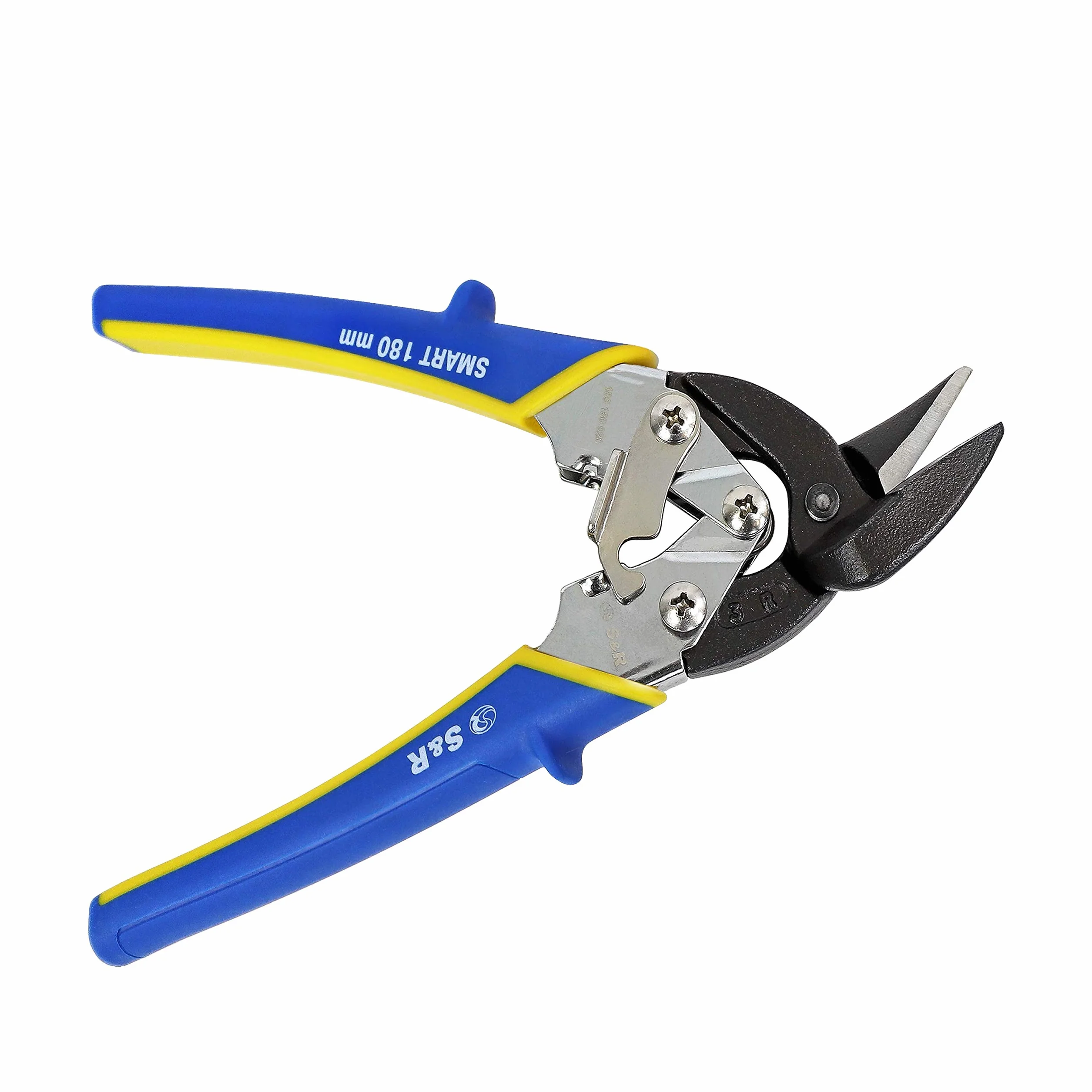 S&R Mini Cesoie per Lamiera. Forbici da lattoniere. 60 – 62 HRC. Taglio a destra