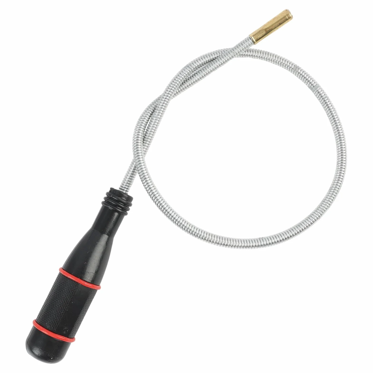 60CM Calamita Telescopica Sollevatore Flessibile con Maniglia Antiscivolo, Sonda Flessibile Magnetica, Strumento Magnetico Portatile per Raccogliere Viti e Piccole Parti Metalliche