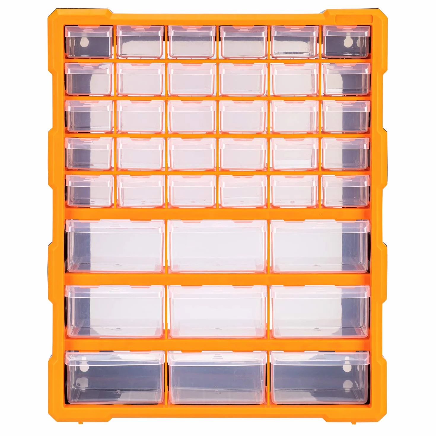 Amazon Basics Armadietto organizer 39 cassetti 38x15.9x47.3 cm Nero montaggio a parete