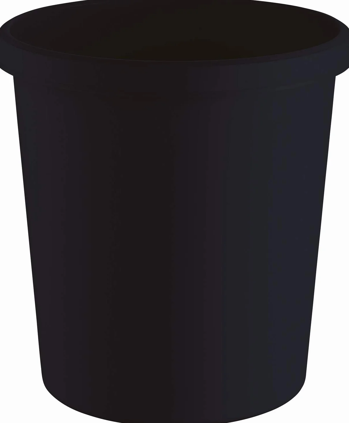 helit H6405895 - Cestino "the green german", 18 litri, in plastica riciclata con angelo blu, certificato, colore antracite, 1 pezzo