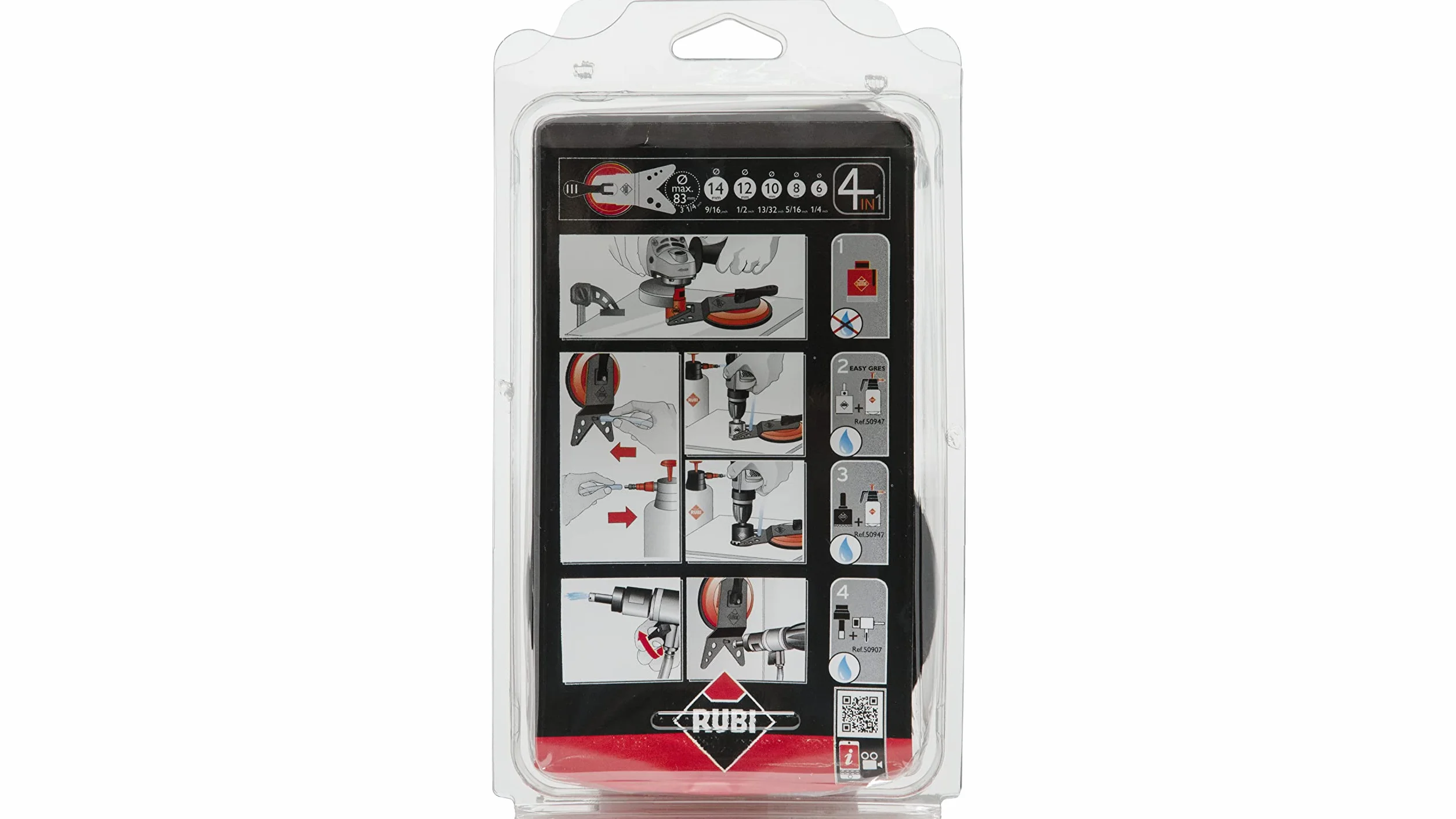 Rubi 50944 - Guida multidrill (max. 83 millimetri)