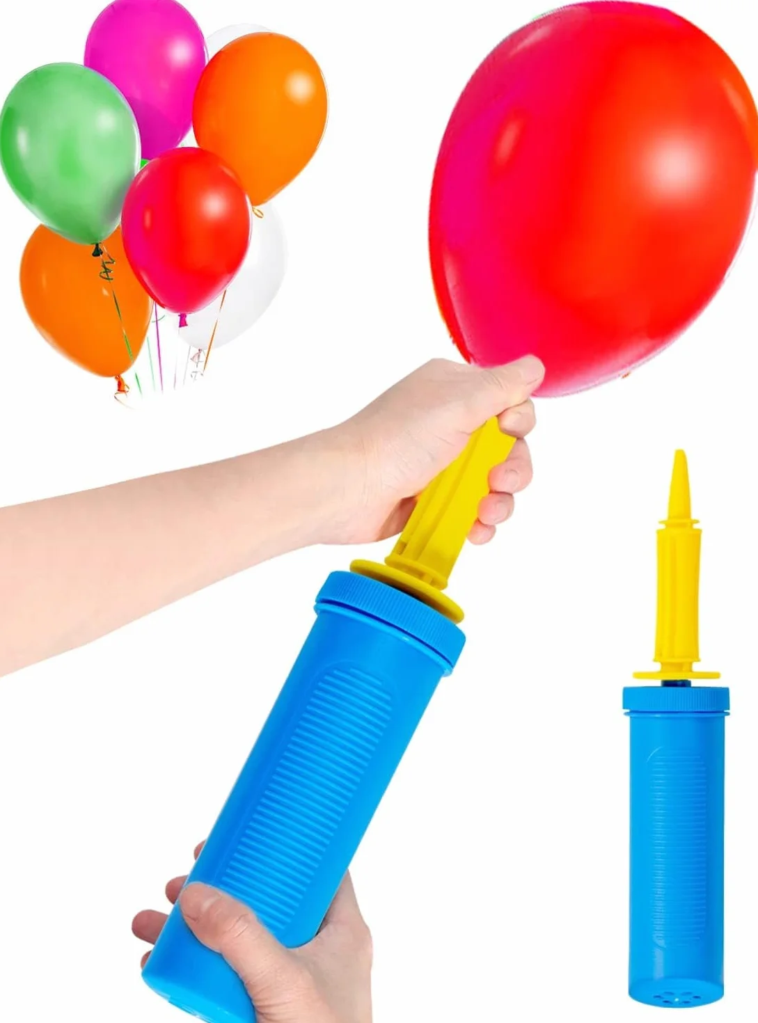 Pompa per Palloncini,Pompa Palloncini,gonfia Palloncini Pompa a Gonfiaggio,gonfiatore a Palloncino Hand Held per Party o Eventi