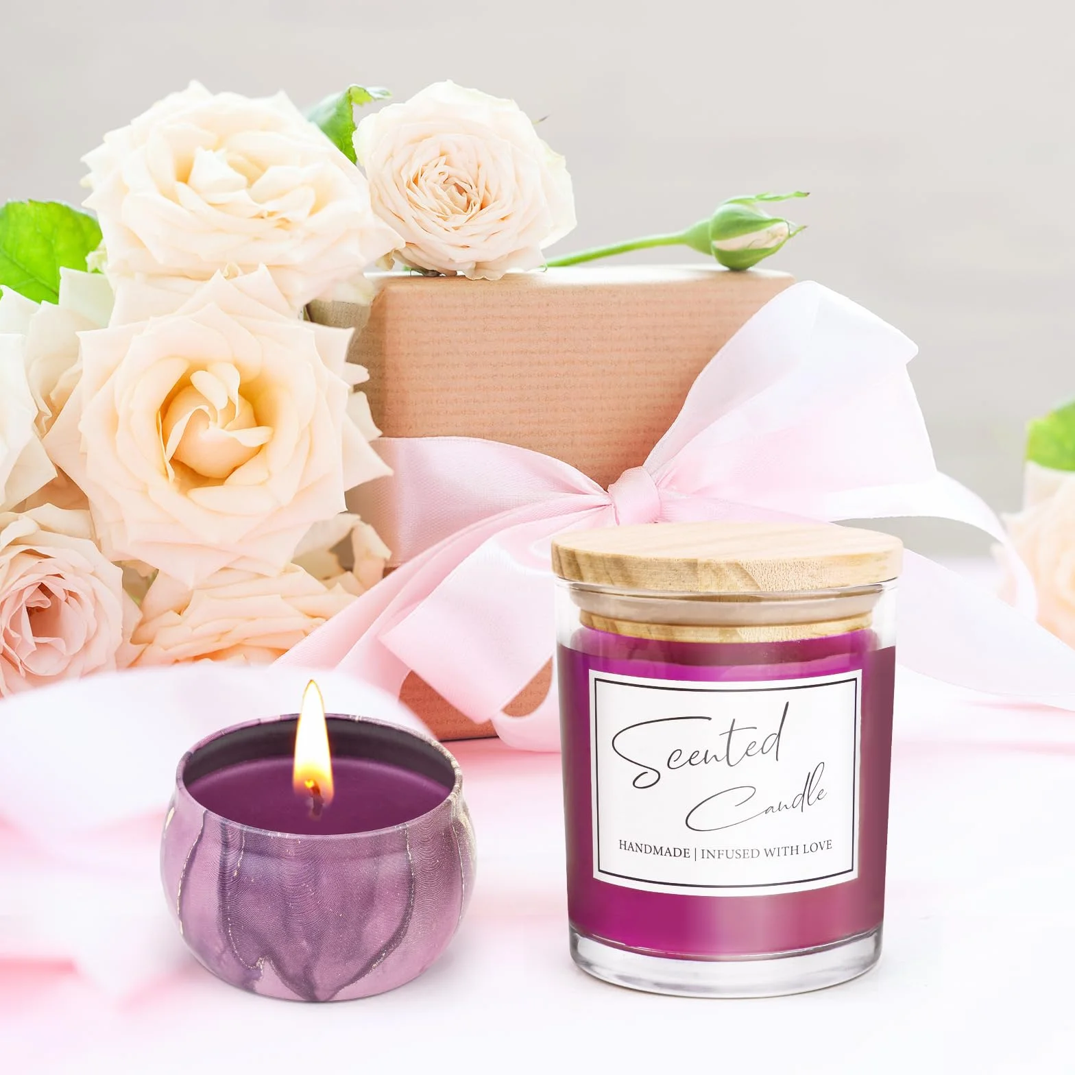 LDUMODUW Set di candele fai da te, candele fai da te per adulti, principianti, candele profumate fai da te con cera d'api 625 g, 16 coloranti, bicchieri da 6 oz