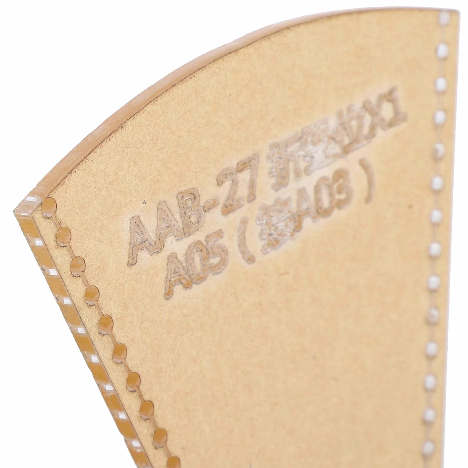 Modello Acrilico per Portafoglio Corto, Strumenti per Stampi Trasparenti con Carta Kraft