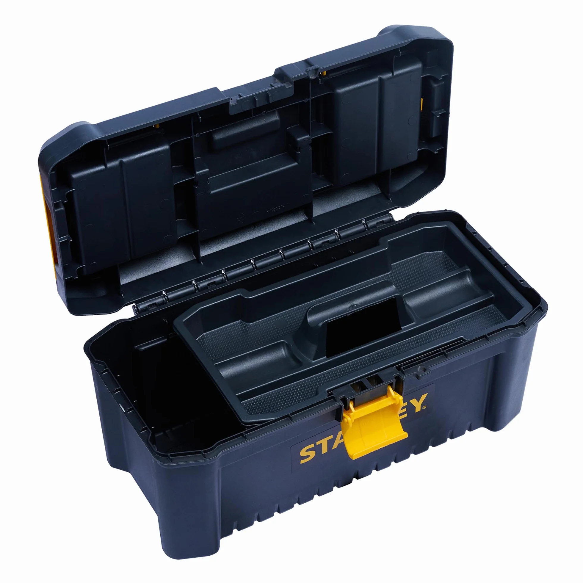 STANLEY STST1-75517 Cassetta Porta Utensili, Nero/Giallo, 16"