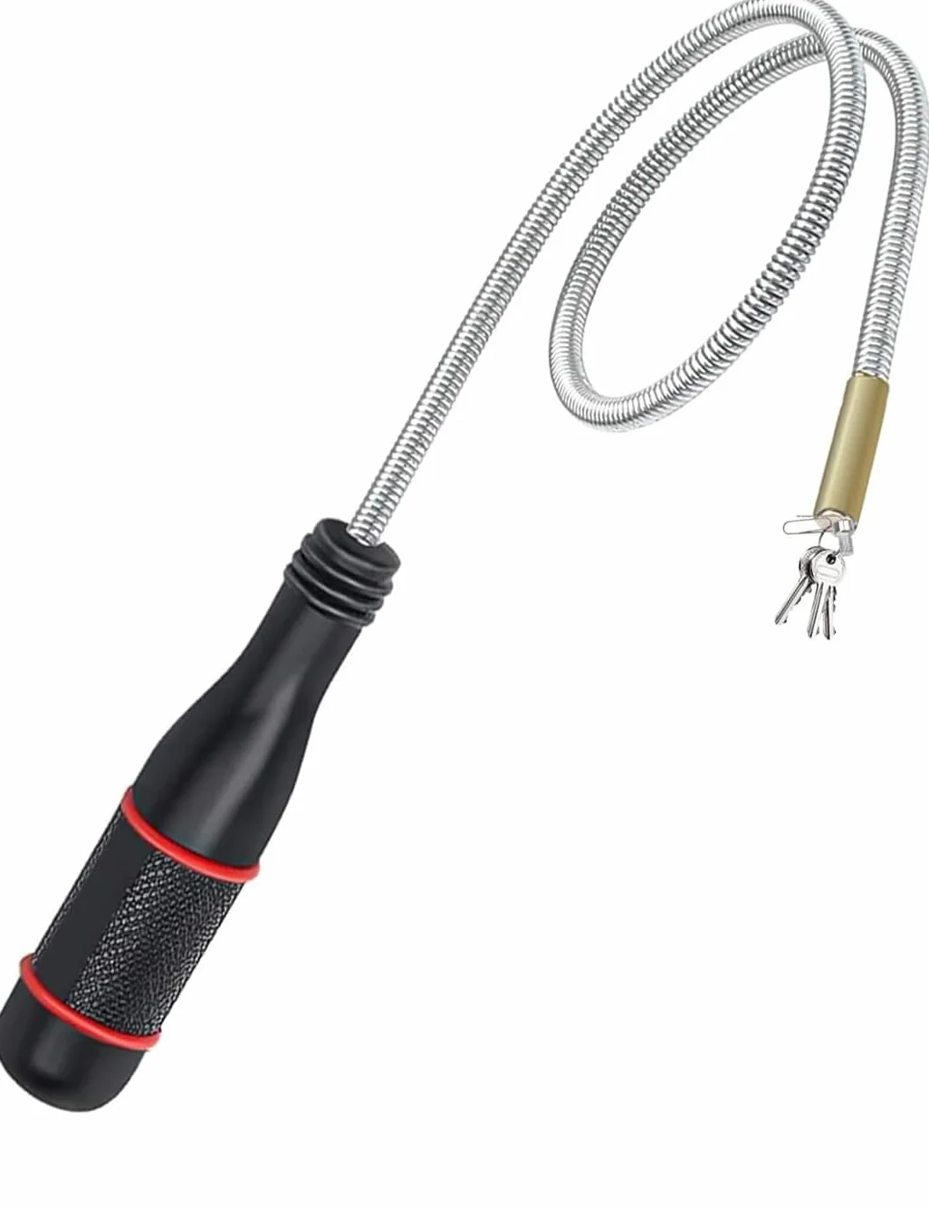 Sollevatore Magnetico Flessibile,Strumento di Raccolta Magnetico,Calamita Telescopica Sollevatore,Bacchetta Magnetica Flessibile per Pickup