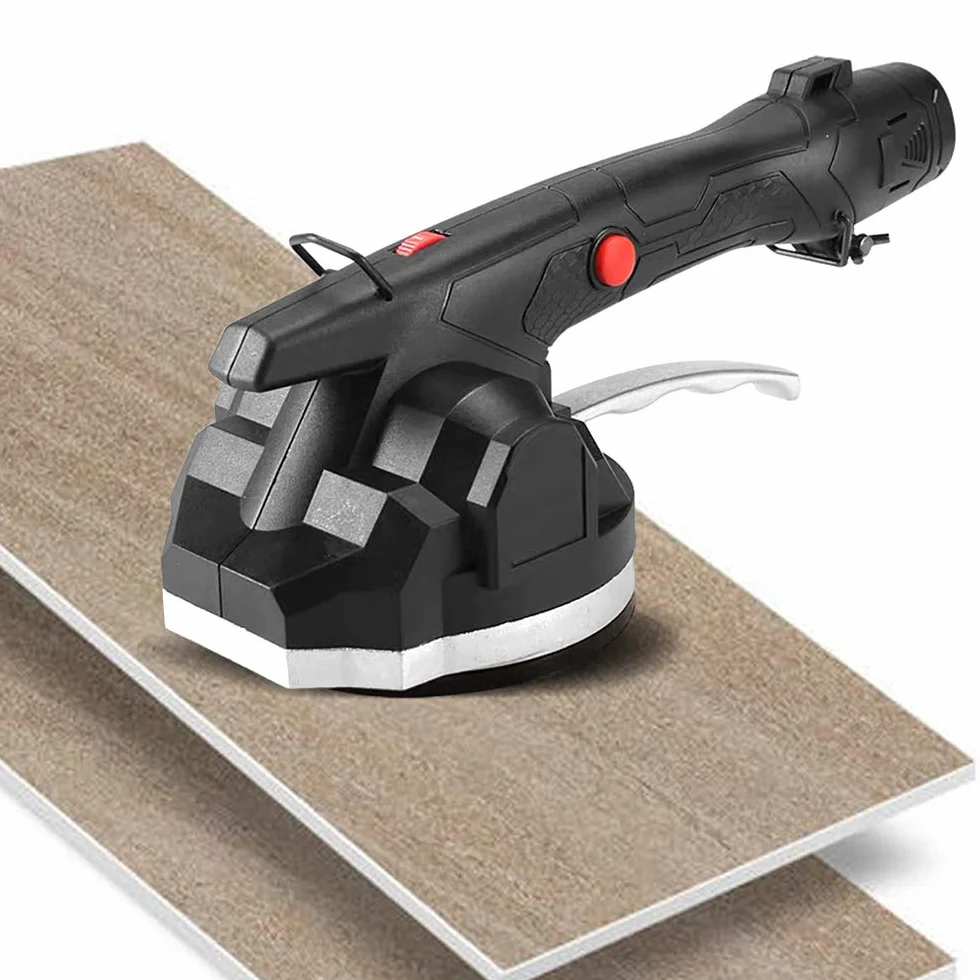 600w elettrico piastrelle vibratore, 12000 giri/min piastrelle macchina, vibratore per piastrelle a 6 marce, livellamento automatico macchina per piastrelle all'interno 100 cm