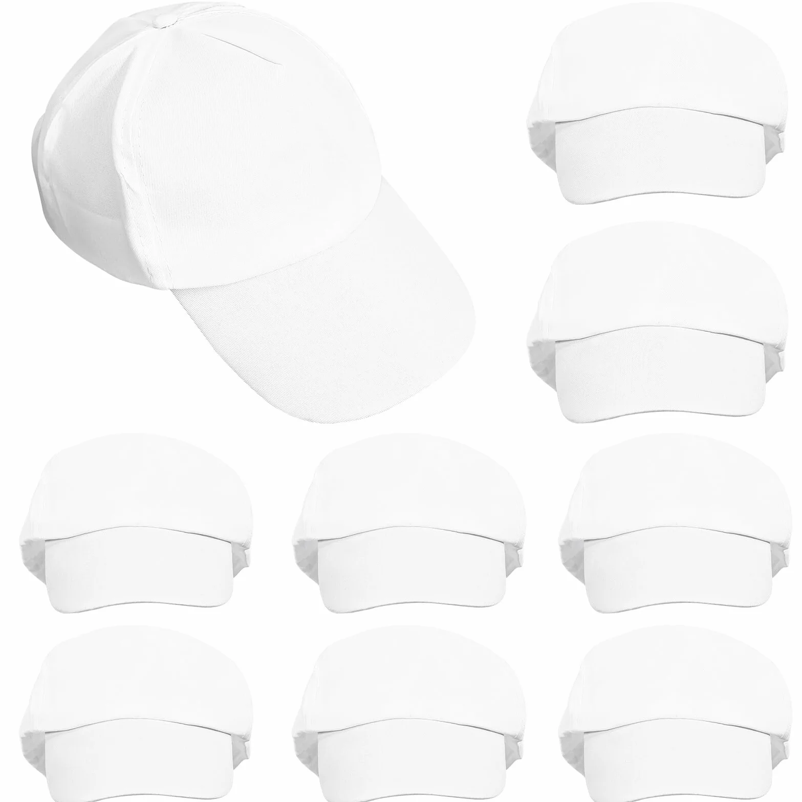 PACKOVE Set di 20 cappelli da disegno con graffiti per bambini, stile vintage, per bambini, per il fai da te, per il fai da te, per il fai da te, per l'estate, per la pittura, per il papà e l'uomo