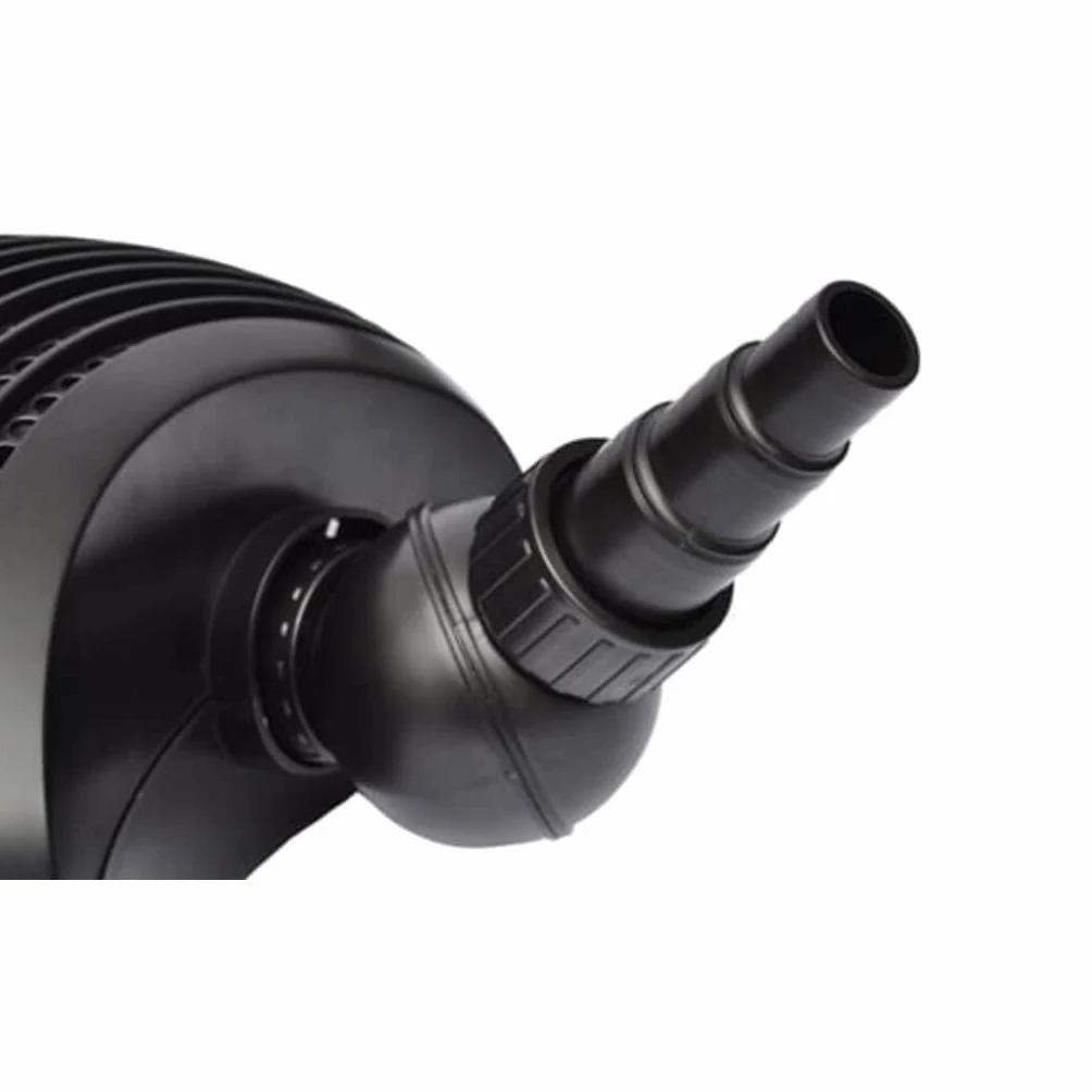 Pompa per laghetto 8000 l/h con alloggiamento robusto, motore efficiente dal punto di vista energetico e protezione da sovraccarico, pompa compatta per laghetti da giardino, fontane, cascata