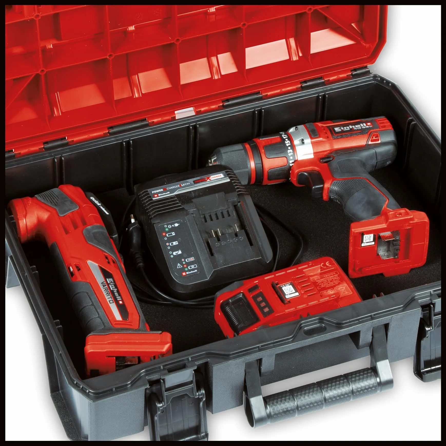 Einhell E-Case S-F Valigetta impilabile resistente agli spruzzi 25 kg