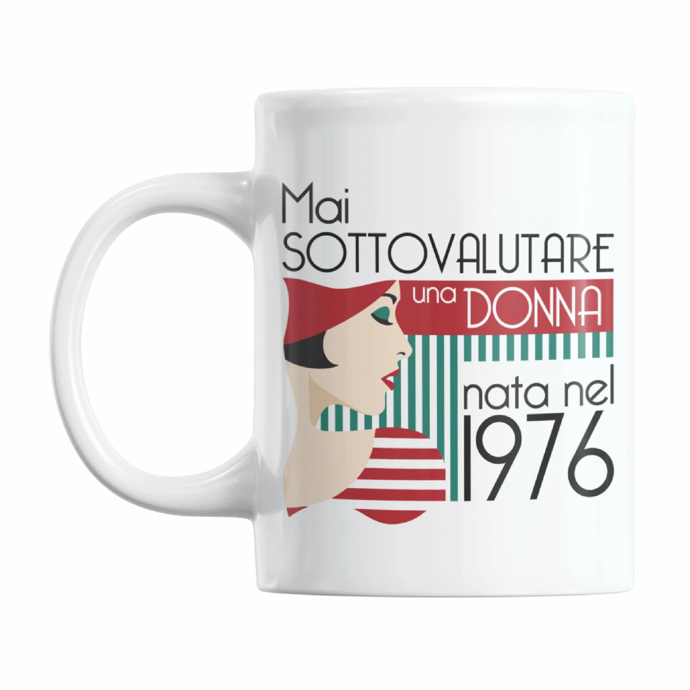 Gesar Tazza 50 Anni Donna Regalo Compleanno Idea Regalo Divertente Cinquantesimo