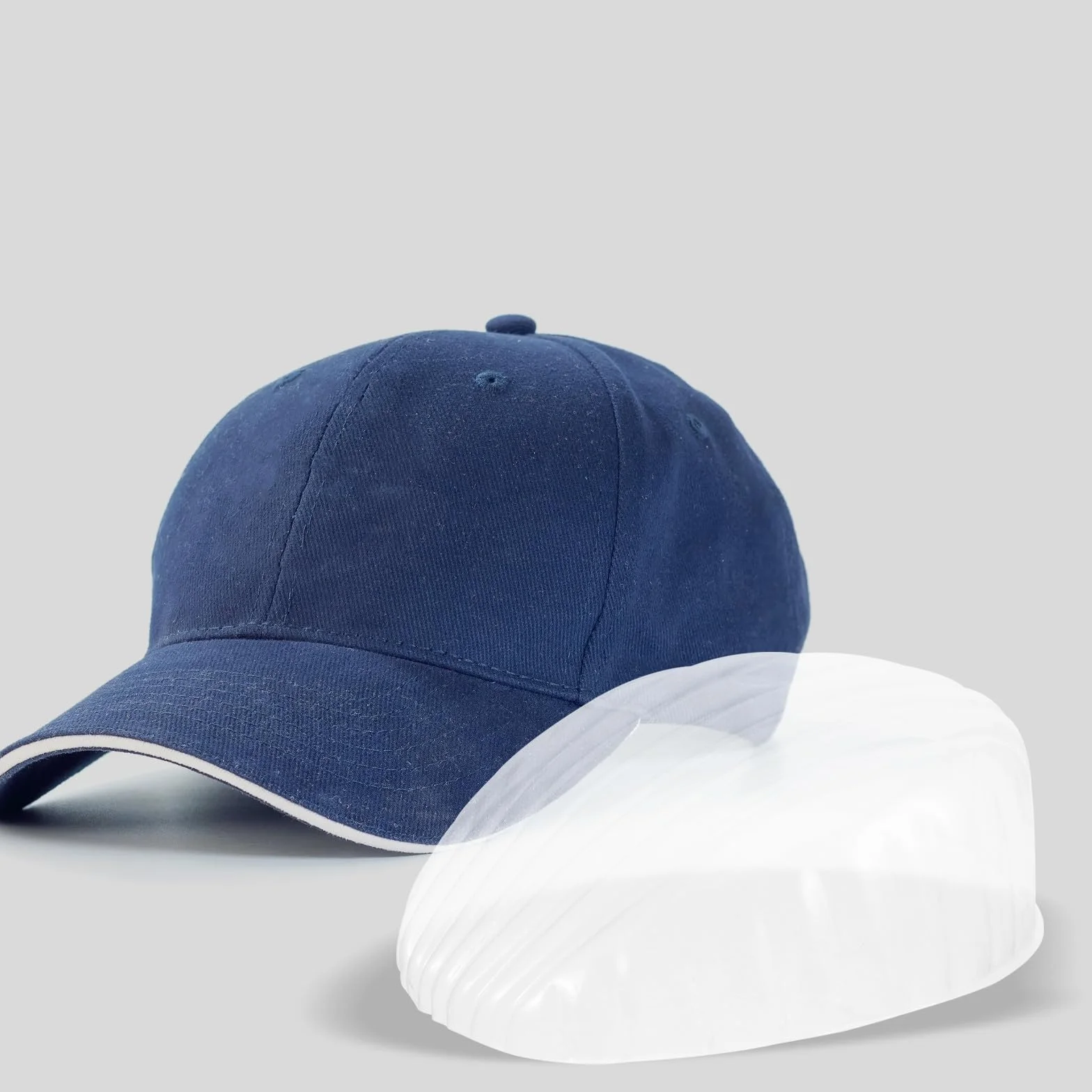 Veemoon Supporti per Cappelli in PVC 10 Pezzi Inserto Modellante per Cappellini da Baseball e Berretti Porta-Berretti Interno Uomo Donna per Conservazione e Esposizione Abbigliamento