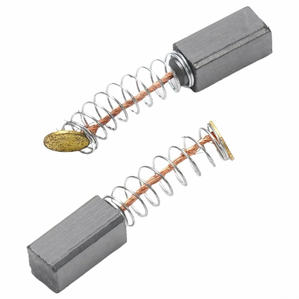 Confezione da 4 spazzole di carbone per utensili elettrici 10 mm x 5 x 5 mm parti di ricambio per funzione motore
