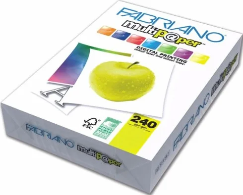 Creative World Of Crafts Ltd - Risma di Carta 240 g/mq, Formato A3, Adatta a Diversi Usi, Colore Bianco