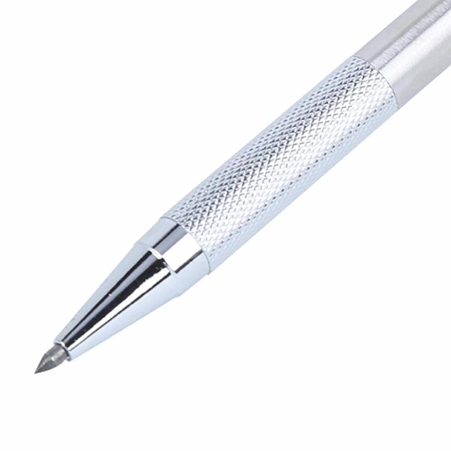 ASHATA Scriber per Incisione, Punta in Acciaio al tungsteno e Penna per Incisione in carburo, utensile Taglio per incisore per Metallo/Vetro/plastica/Ceramica, ECC.(Argento)