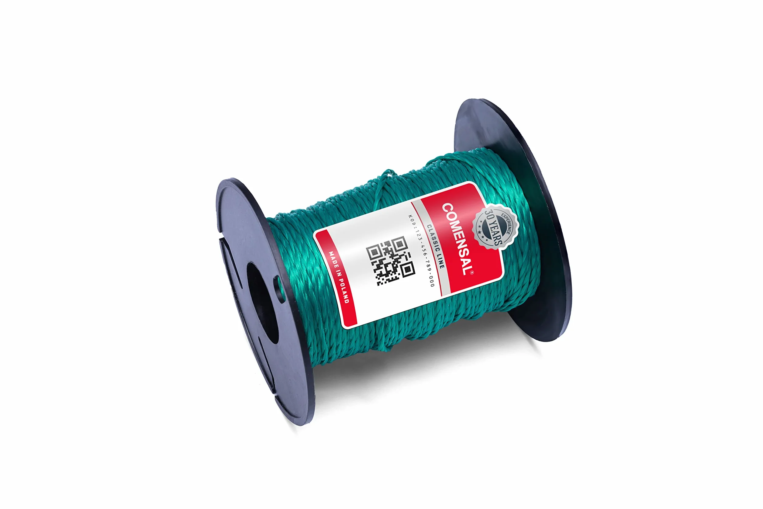 COMENSAL® Corde per muratura 50 m - Cavo da muratore in polietilene - Filo da muratore - Spago di Mason - Spessore 1 mm - Resistente allo strappo e affidabile – Made in EU