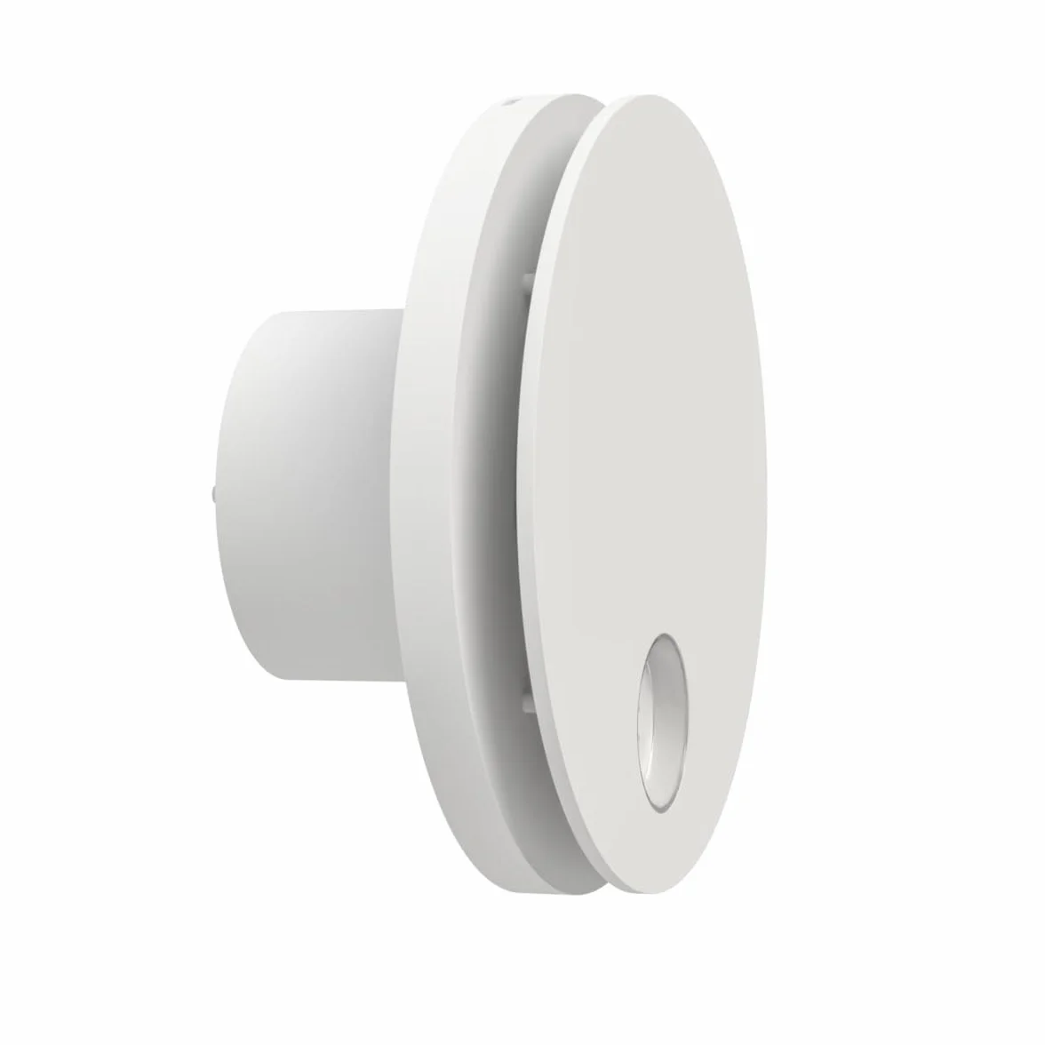 Aspiratore WIFI da parete ad aspirazione assiale serie Ario W 230Vac Bianco Foro Ø90