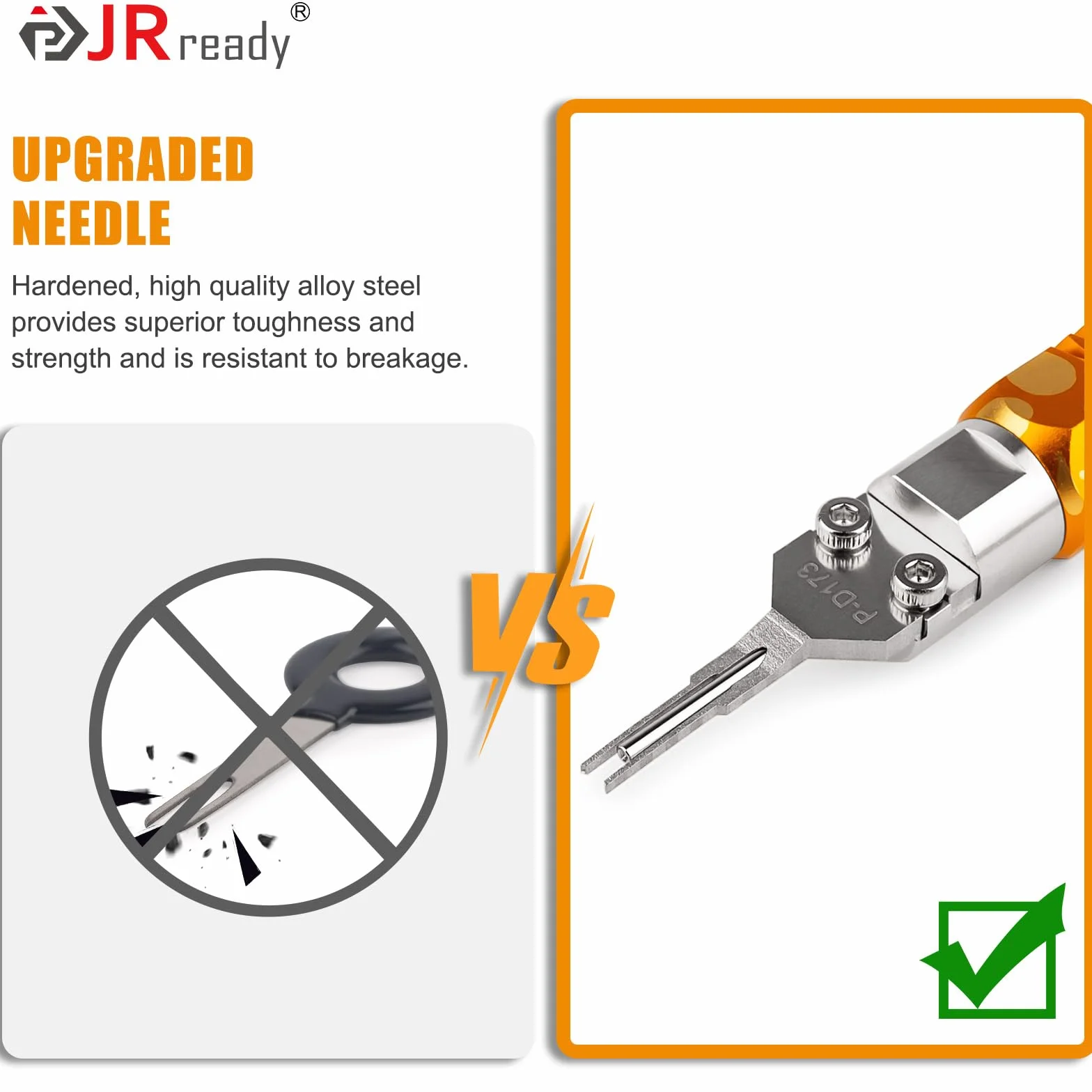 JRready Dap-D173 Estrattore di Pin Dell'Asta Mini-Fit Jr Molex Micro Fit Strumento di Rimozione per La Riparazione di Computer, Molex 5557, 5559 Serie Strumento di Rimozione del Terminale