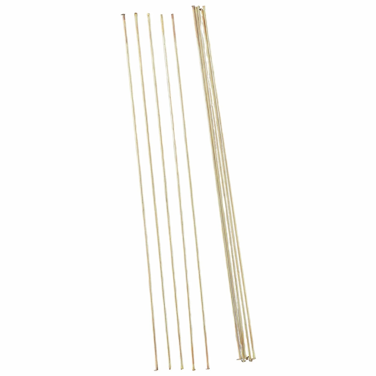 Bacchette per saldatura in ottone 10 PEZZI 1,6 mm x 250 mm a bassa temperatura, filo per brasatura, facile da sciogliere per rame, ferro, acciaio, lega