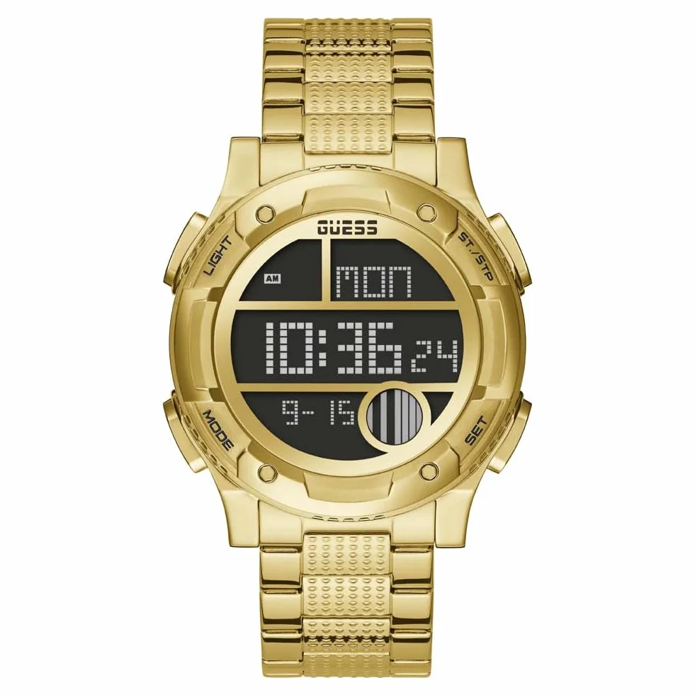 Guess 45MM Digital Silicone Watch