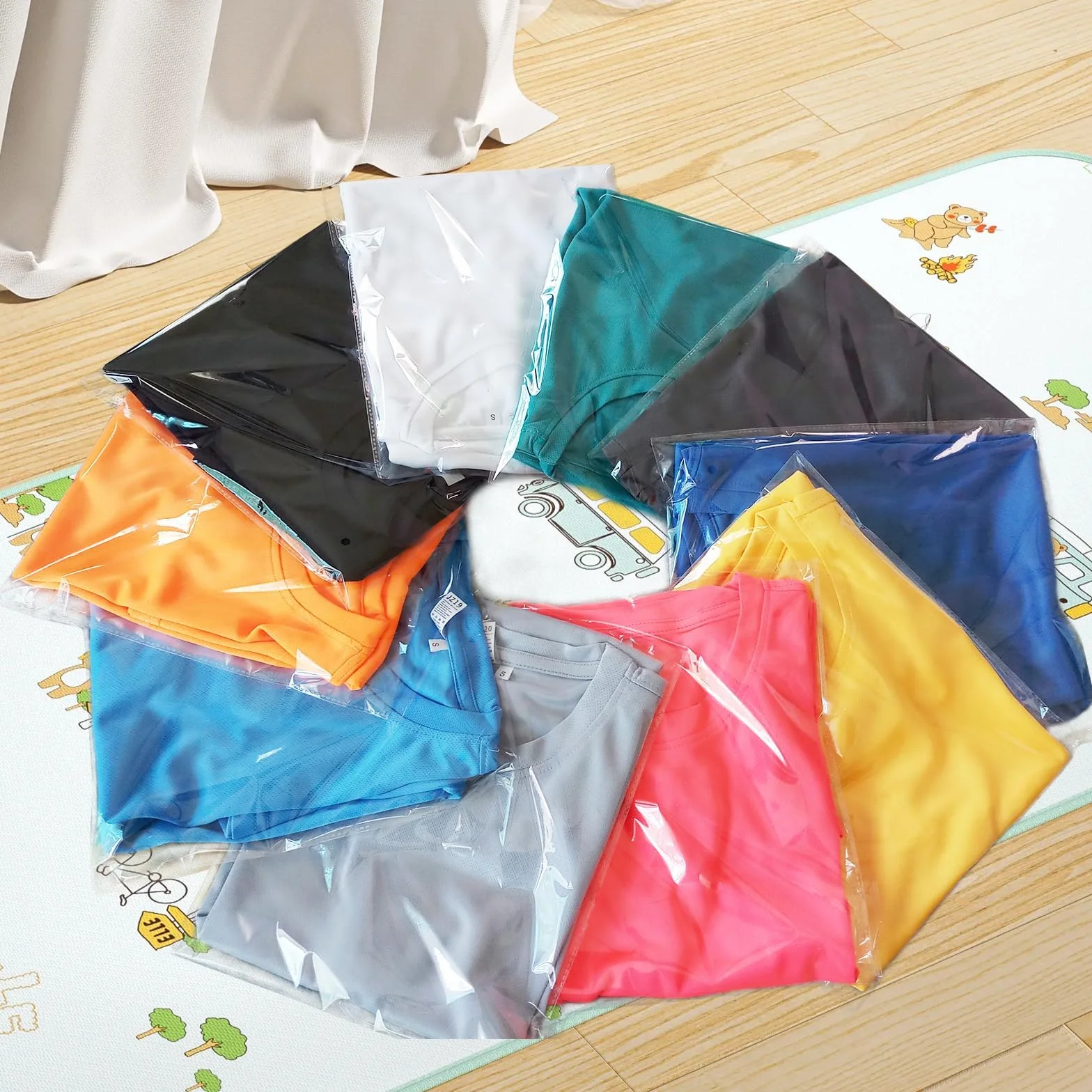 JIANTA 100 Pezzi A3 Cellophane Bags, Autosigillanti Trasparente Cellophane Sacchetti per Opere d'Arte/Foto/Cartoline/Stampe, Sacchetti per Imballaggio, Borse da Esposizione, 31cm x 46cm