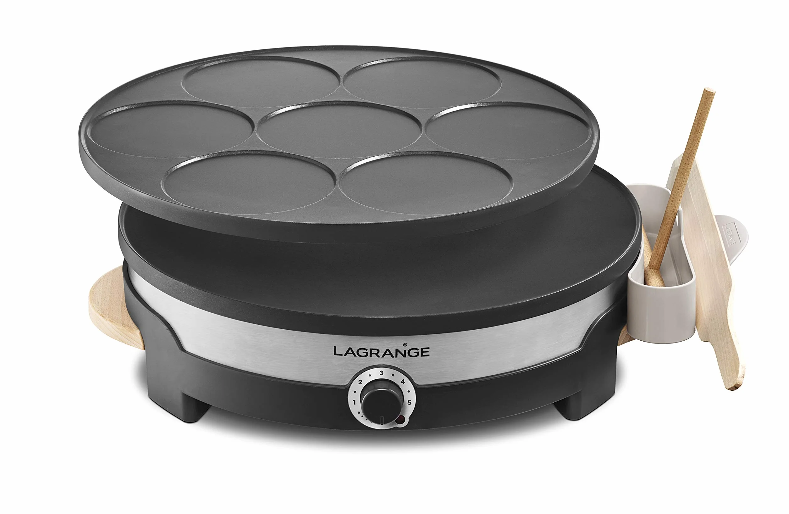 Lagrange Crepper, 1500 W, Legno Chiaro
