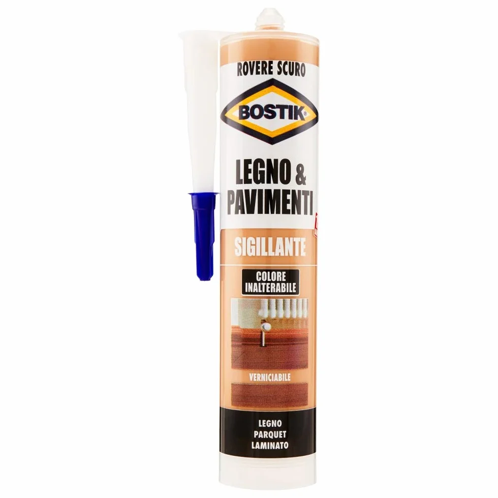 Bostik Bostik Legno&Pavimenti Sigillante Rovere Scuro cartuccia 300ml