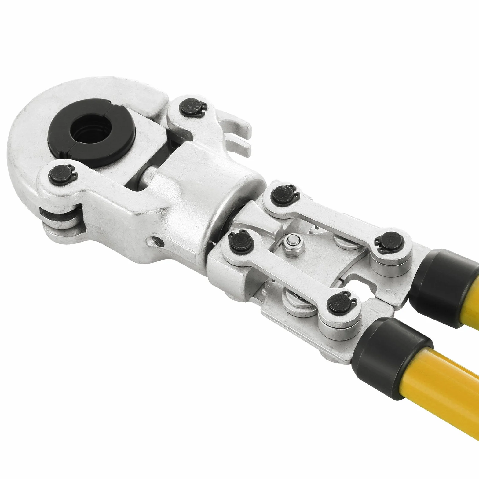 VEVOR Pressatrice Multistrato Manuale 4 Matrici Th 16-20-25-32mm Crimpatrice Idraulica Professionale con Calibratore a Molla di Torsione per Tubi Multistrato