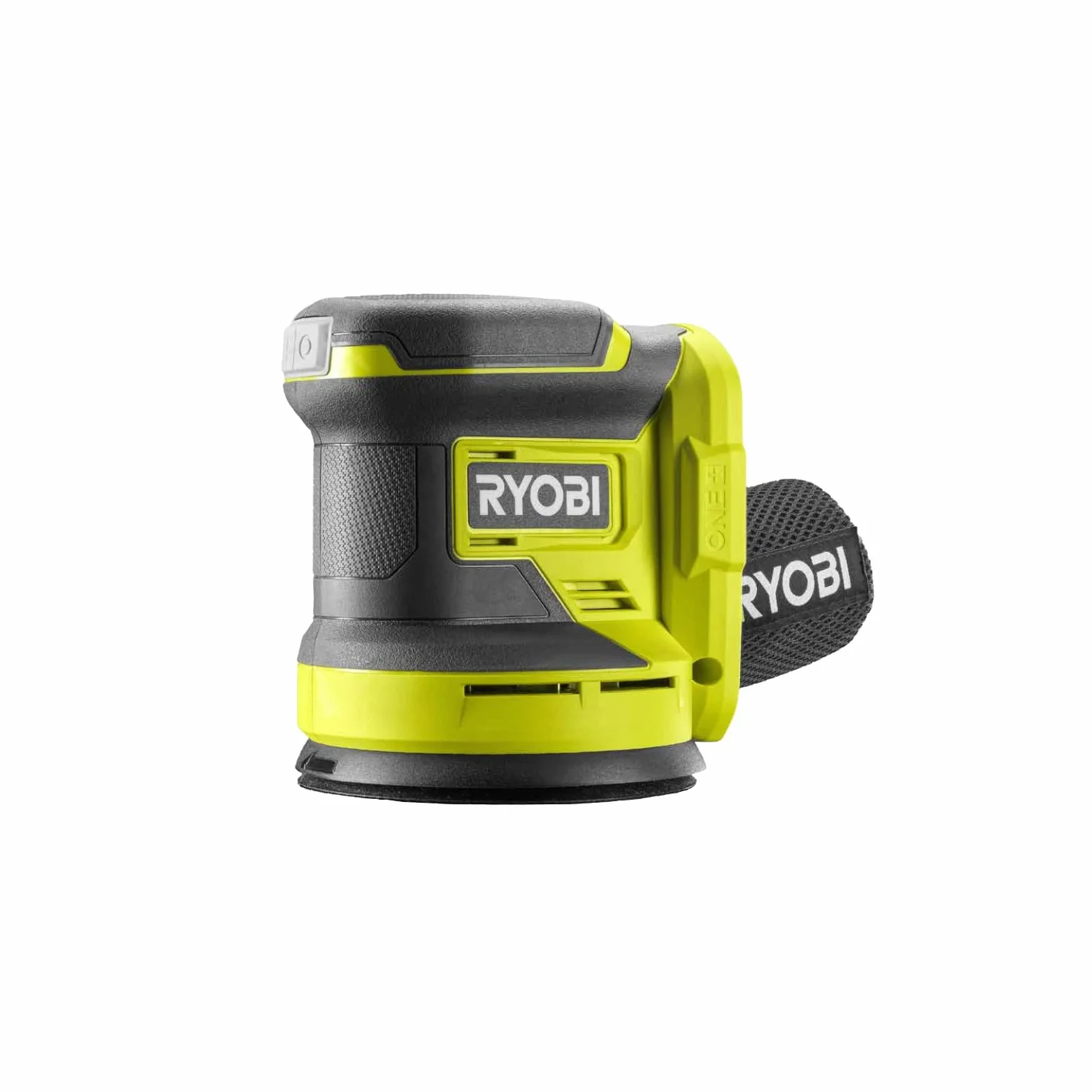 Ryobi Levigatrice Rotorbitale 18V ONE+, Diametro Disco 125mm, Velocità 10.000 Giri/Minuto, Diametro Orbita 2.5mm, 20.000 Oscillazioni al Minuto, Senza Batteria e Caricatore, RROS18-0