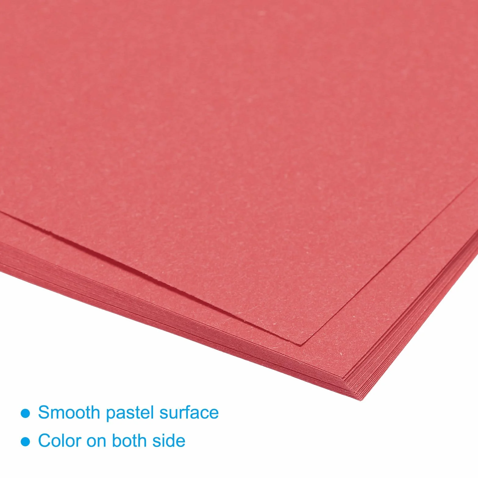 QUARKZMAN 50 Fogli Carta Origami Doppio Lato Rosso Brillante 10 x 10cm 70gsm Foglio Carta Pieghevole Quadrato per Progetti Artistici Principianti Decorazioni Regalo