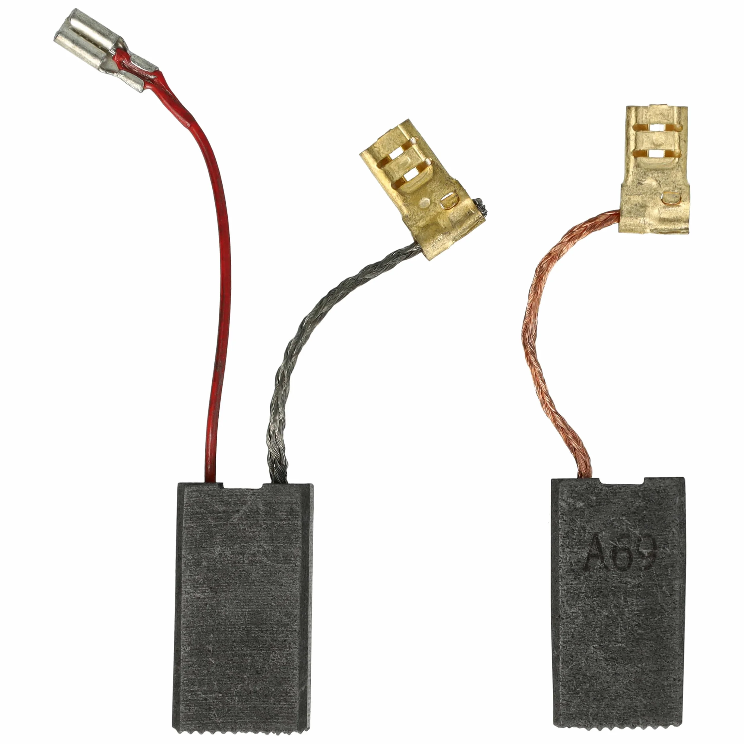 vhbw 2x spazzola carbone 23 x 12,3 x 6,2mm compatibile con Würth BMH 40-XE, 40-SE, 40-E utensile elettrico, scalpellatore