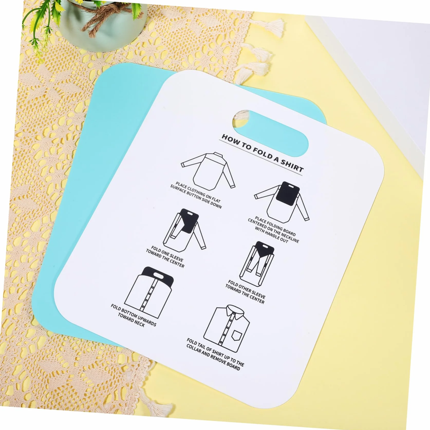 Cartella per Magliette e Tavole Pieghevoli per Abbigliamento Adulto, Set da 2 Pezzi, Design Pratico per Piegatura Uniforme, Portatile e Facile da Usare, per Organizzare Guardaroba