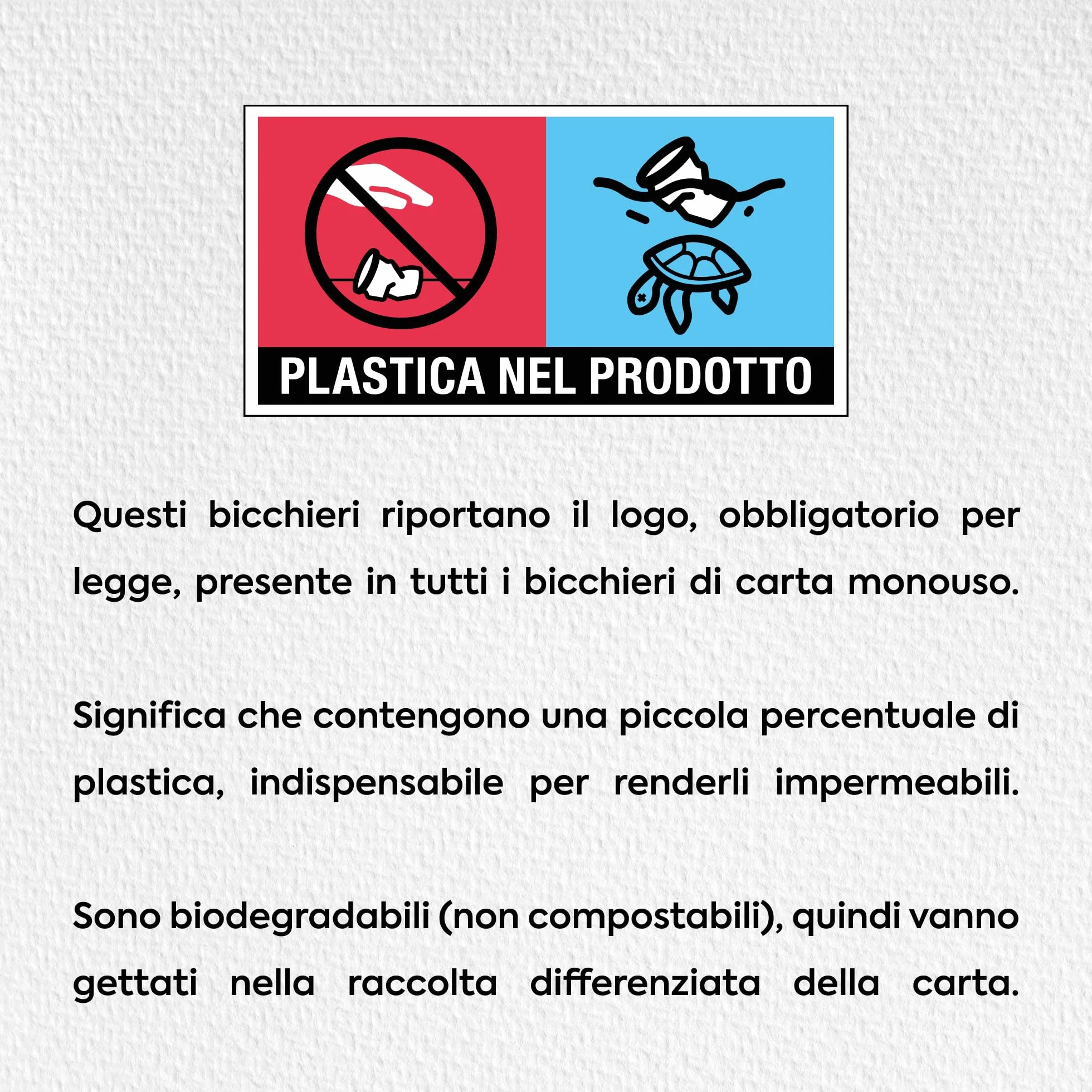 Cubex Professional 500 Bicchieri in Carta da 75 ML Neri, Riciclabili per Caffè e Bevande