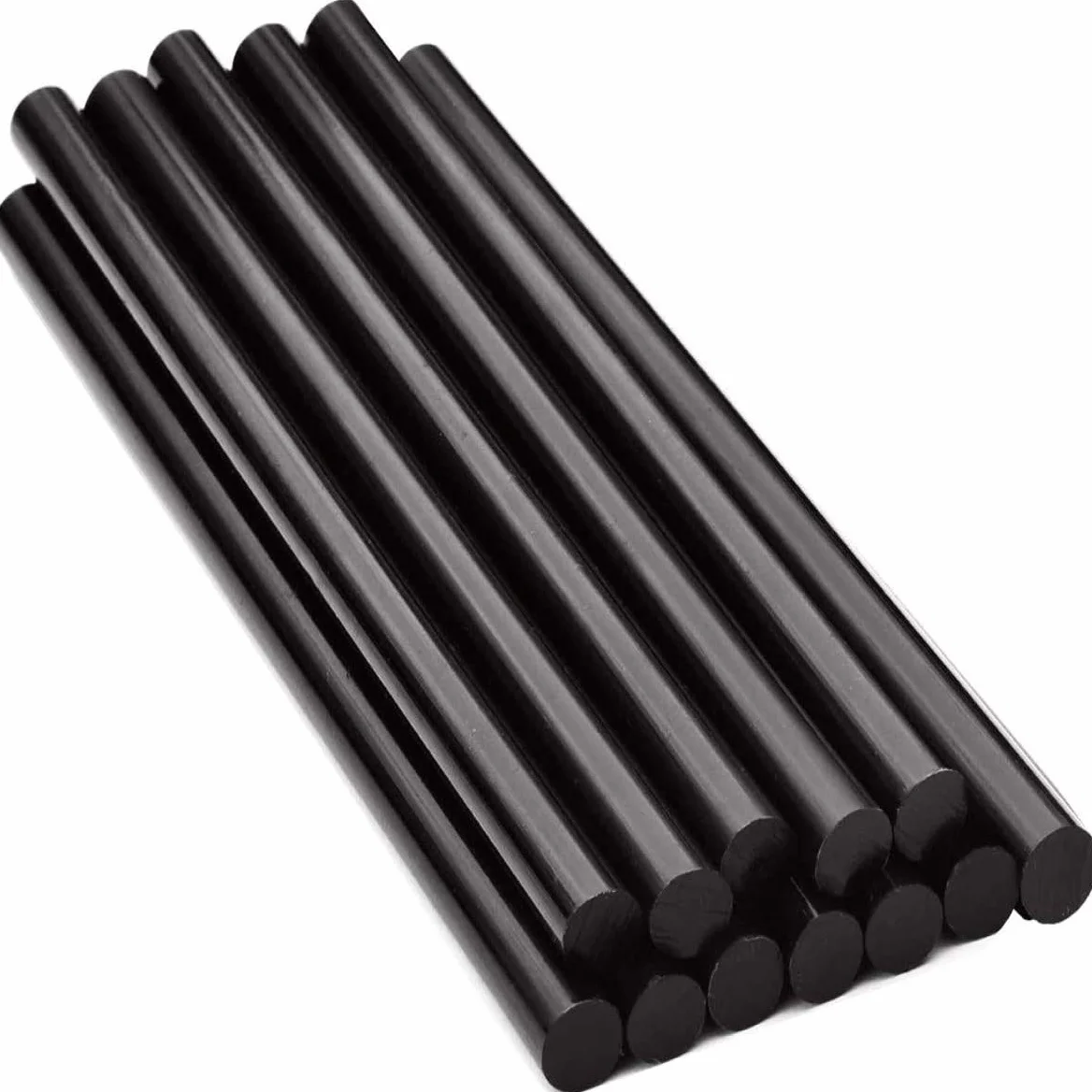 KAHEIGN 15 Pezzi Stick di Colla a Caldo, 270 x 11mm Stick di Colla Hot Melt Nero per Progetti di Home Office Fai-da-te per La Riparazione di Ammaccature di Ammaccature per Carrozzeria