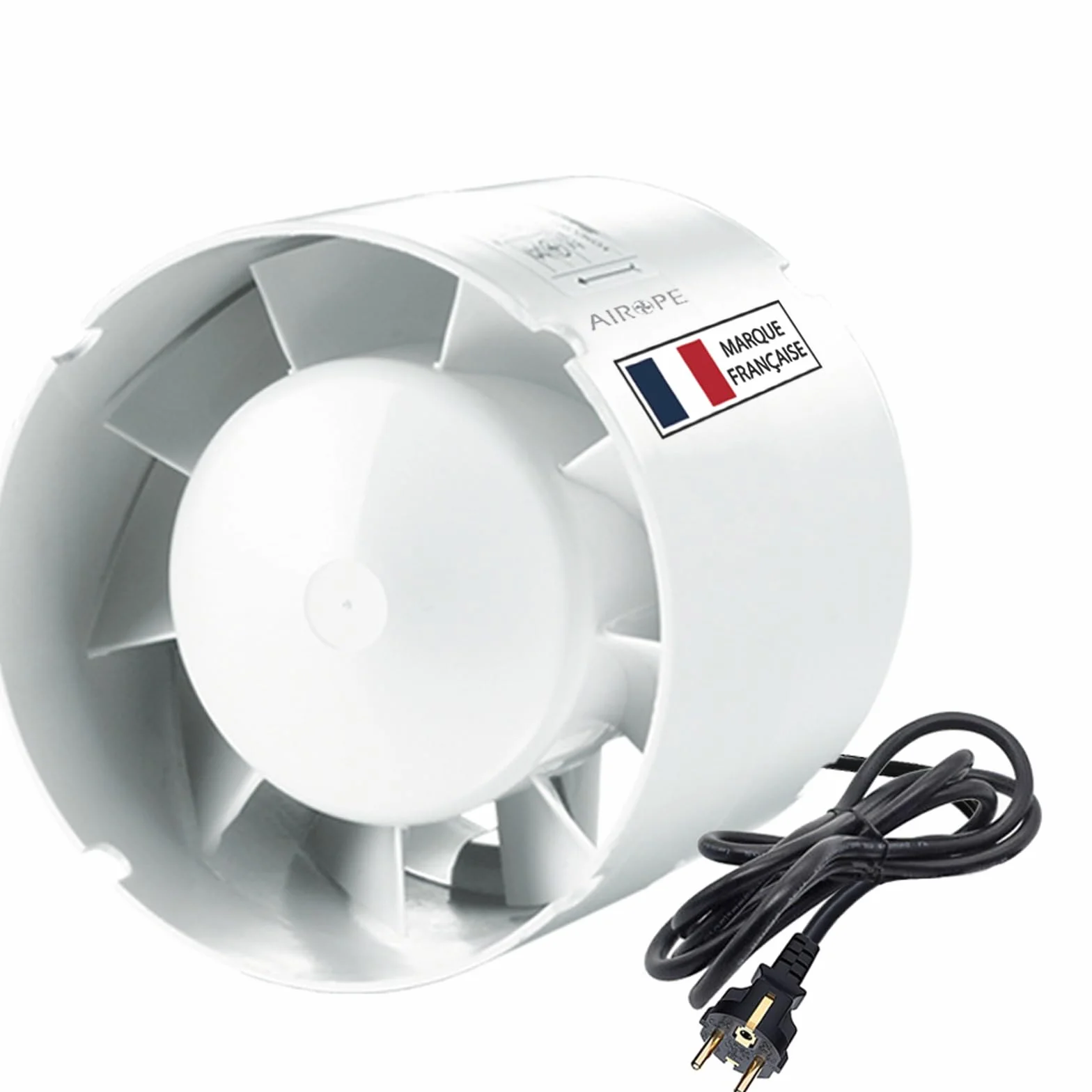125 mm Estrattore Assiale,Ventilatore In Linea Alta Qualità,Molto Silenzioso, Basso Consumo, per Bagno,WC, Cucina, Ufficio,Tenda, Serra,Garage