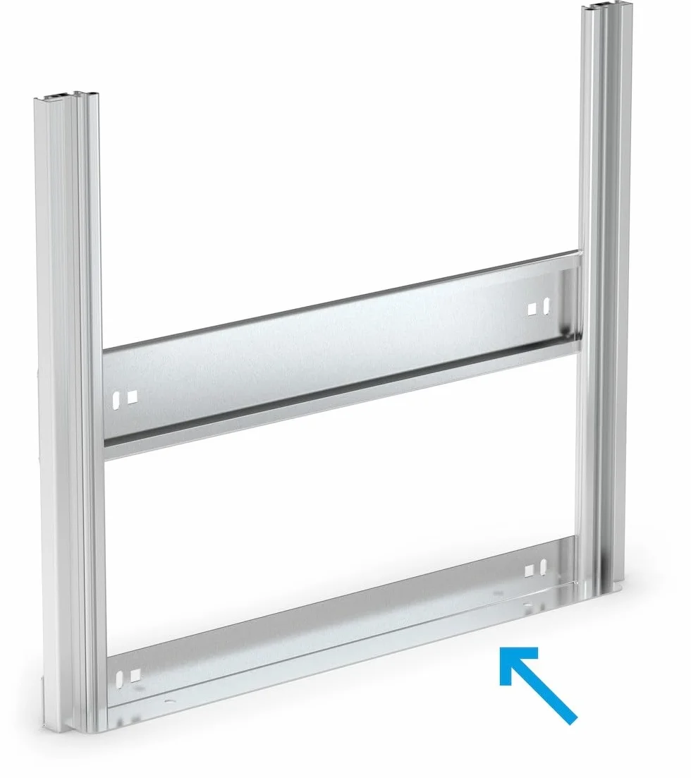 Fami - Pannello Porta Minuteria da Muro per Garage e Officina, 36 Cassetti Trasparenti Visual Box di Due Dimensioni, 5 Cassettiere Modulabili, Scaffale Porta Viti, Dimensioni: 60,2 x 11,4 x 50 cm