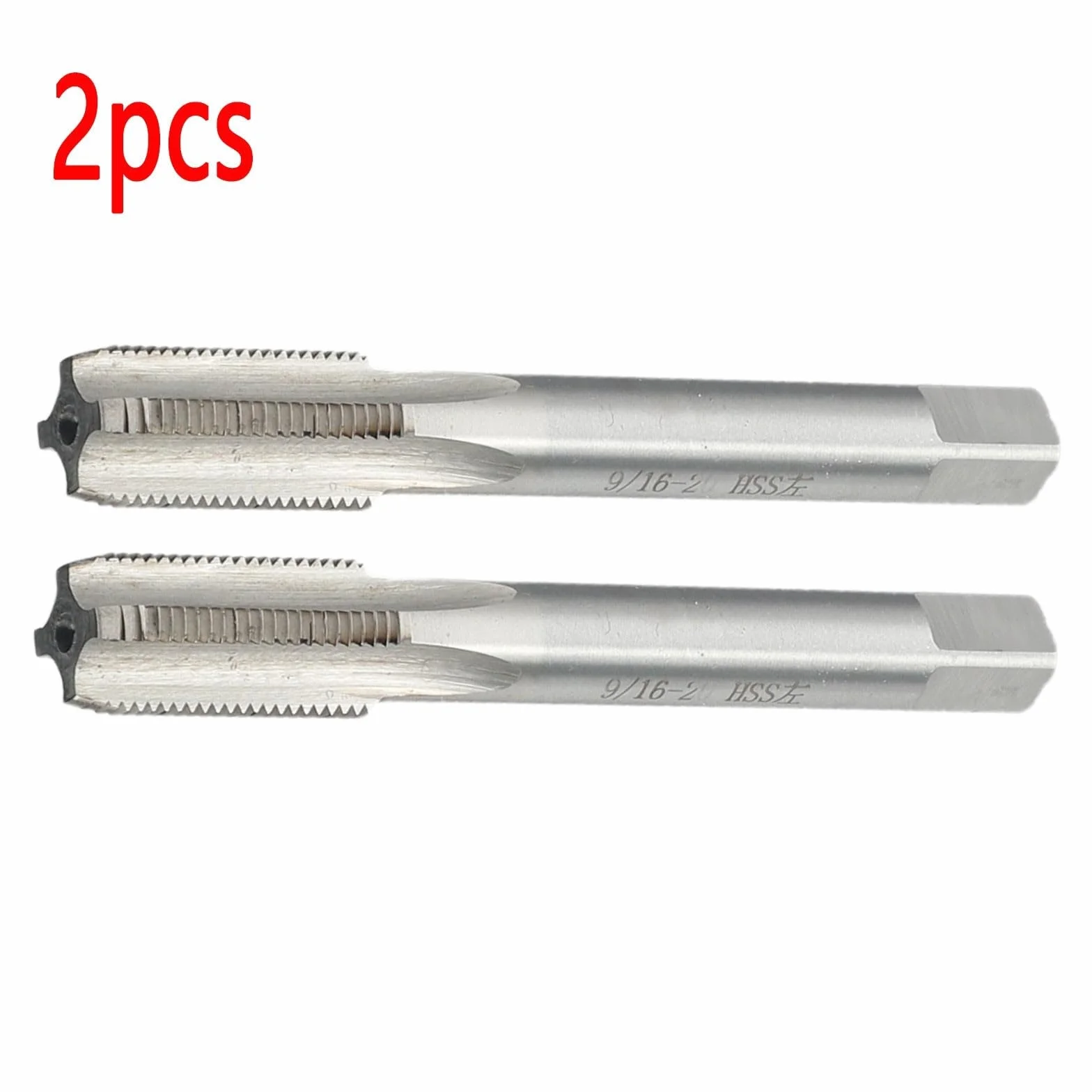 2PCS Maschio per filettatura destra e sinistra 9/16'' - 20 TPI 18 X 1,5mm Passo Strumento di riparazione per pedale di bicicletta portatile per bicicletta da esterno