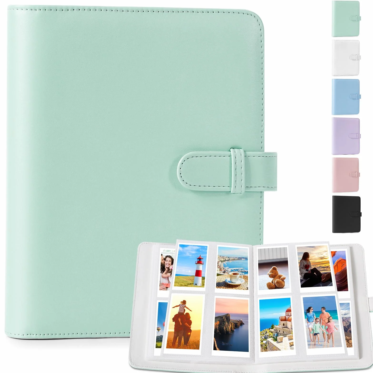 Album Fotografico 256 Tasche pour Fujifilm Instax Mini 7s 8 8+ 9 11 25 26 50s 70 90, Polaroid Zink, Kodak