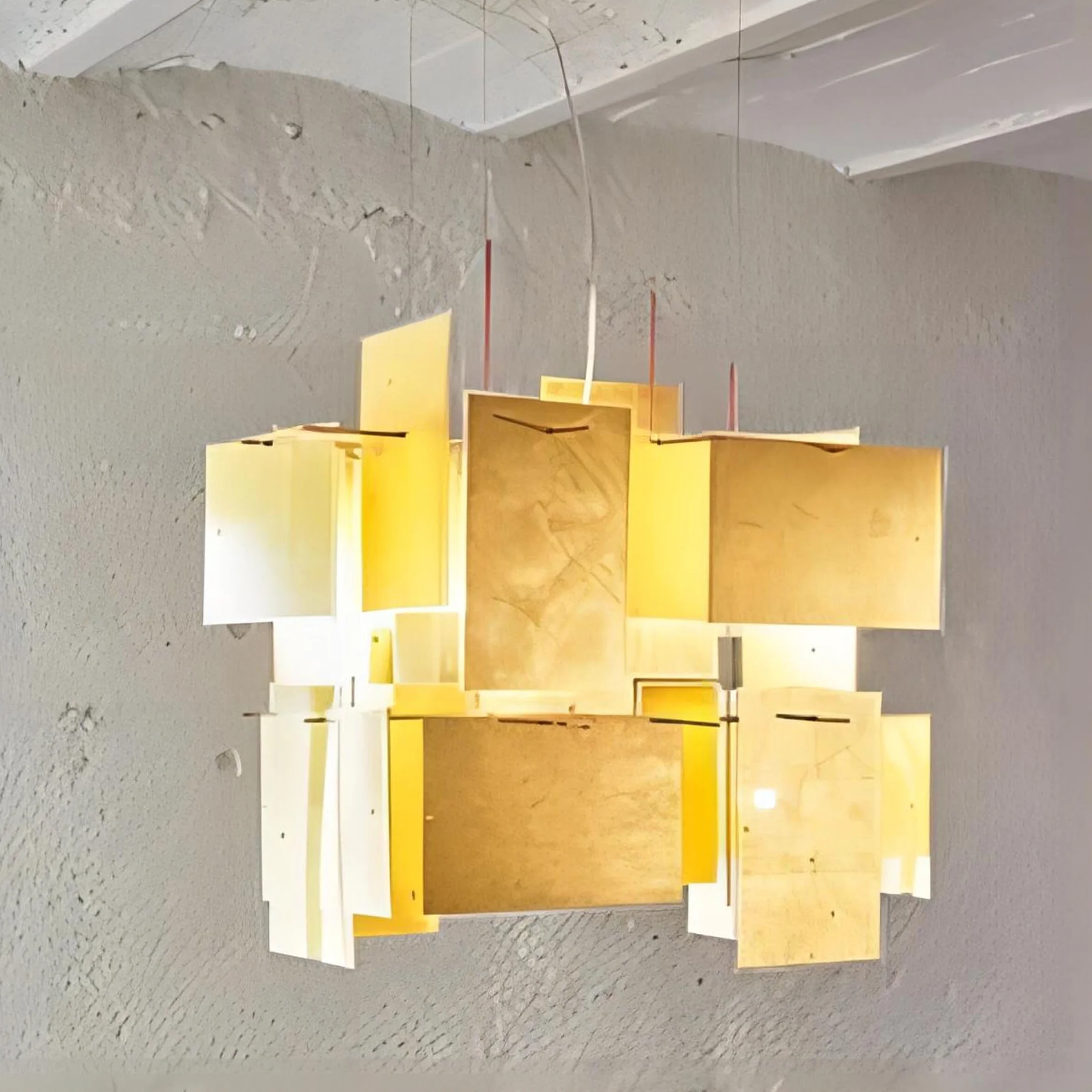 KIRIN Fogli Foglia Oro, 14x14 cm 100 Pezzi di Lamina d'oro per Doratura, Progetti di Artigianato, Mobili, Decorazioni per la Casa