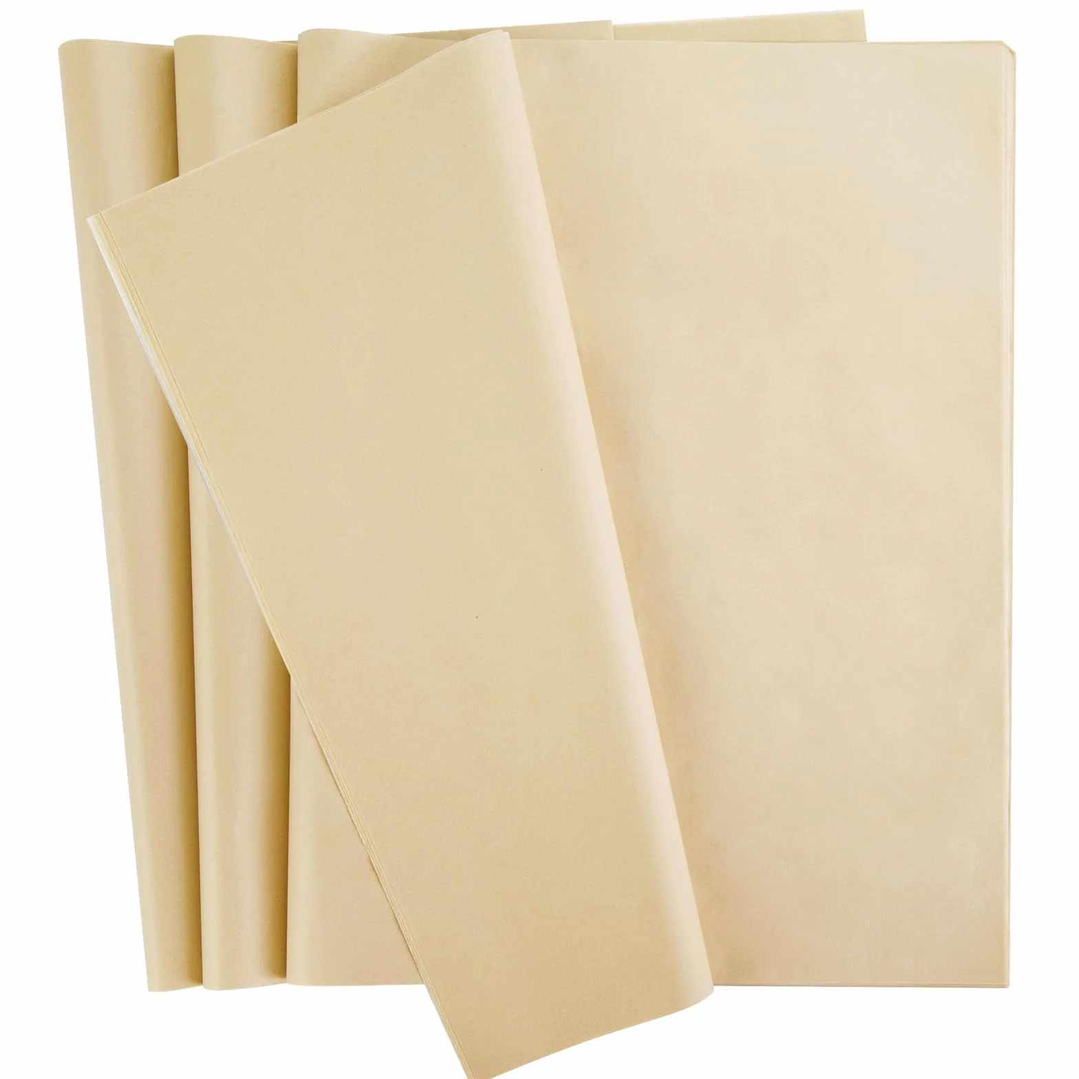 VGOODALL 75 fogli di carta velina Kraft, 50 cm x 35 cm, colore marrone sfuso, per feste di compleanno, vacanze, matrimoni, artigianato, decorazioni