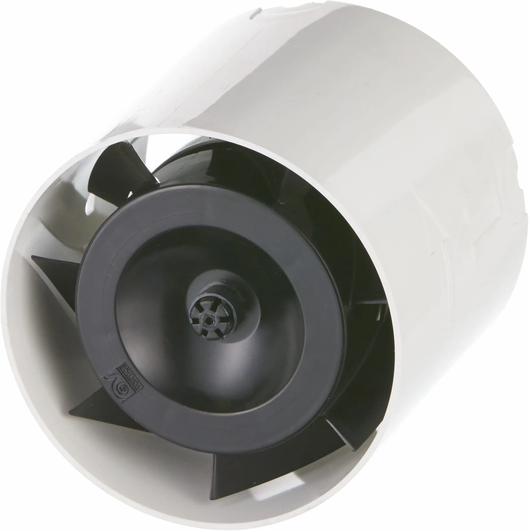 Vortice 11110 Aspiratore Elicoidale Punto Ghost Condotti, Bianco