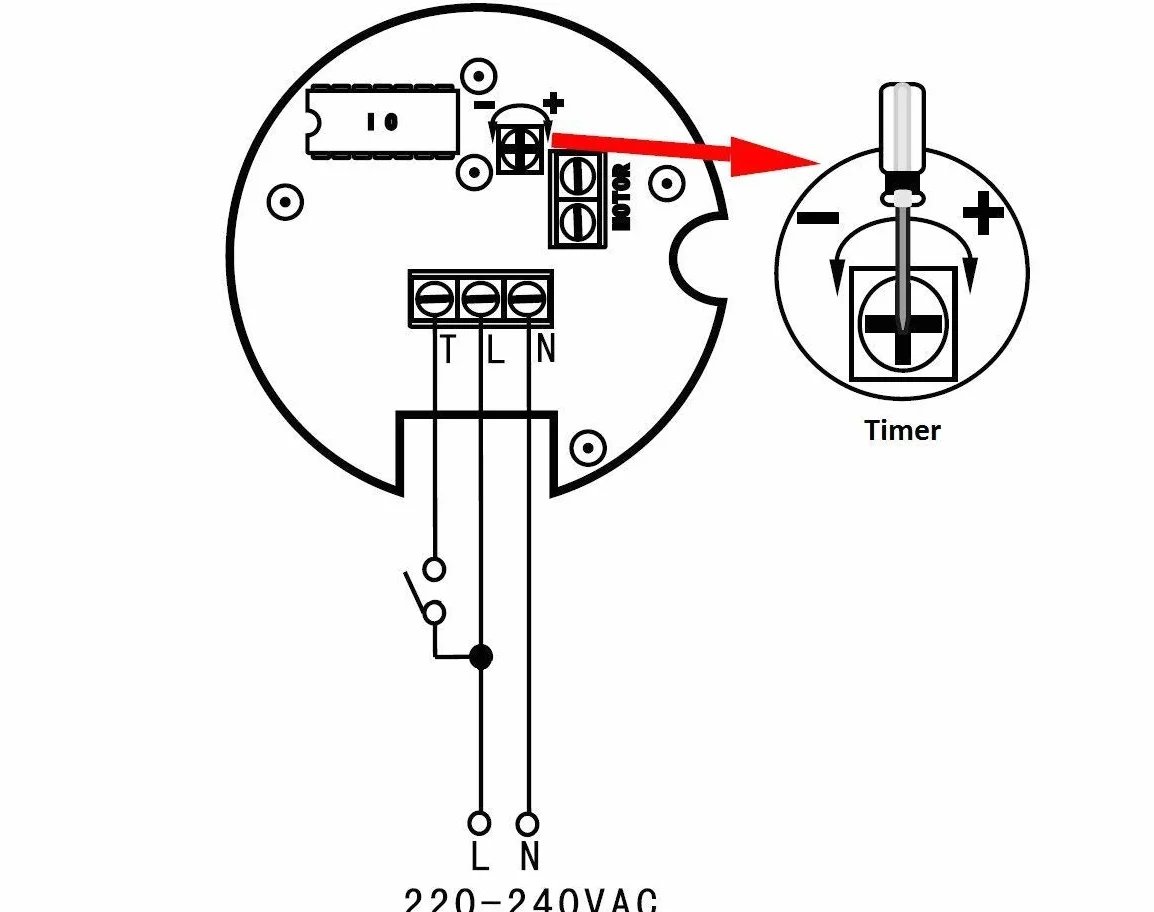 STERR Ventilatore da bagno silenzioso 100 mm nero