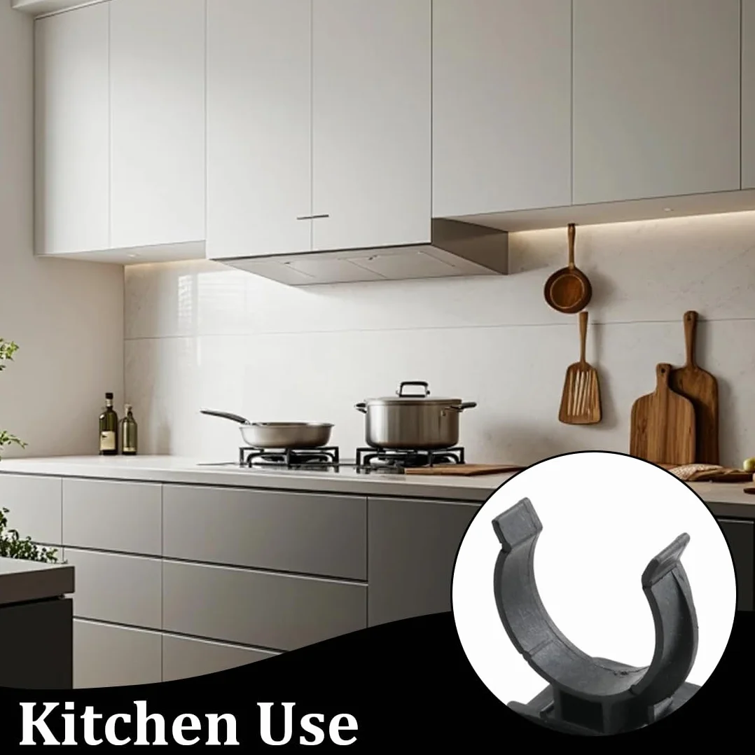 16 Pezzi Set di Ganci Universali per Zoccolo Cucina, Gancetti per Battiscopa e Clip di Fissaggio, per Mobili da Cucina, Cabine e Mobiletti