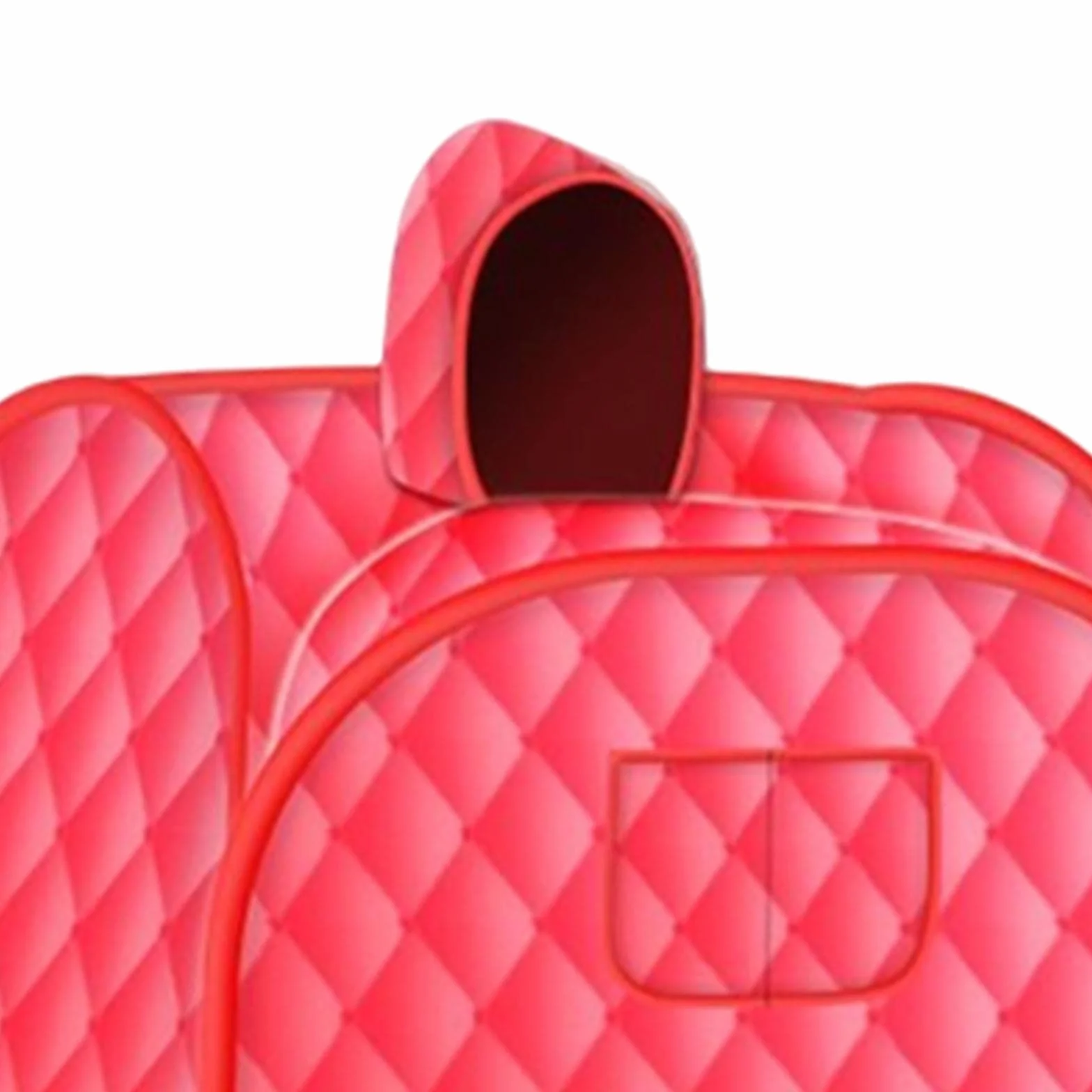 F Fityle Sauna a Vapore Personale Portatile da Sauna Interna per Sauna per Uso Domestico Spa, Rosso