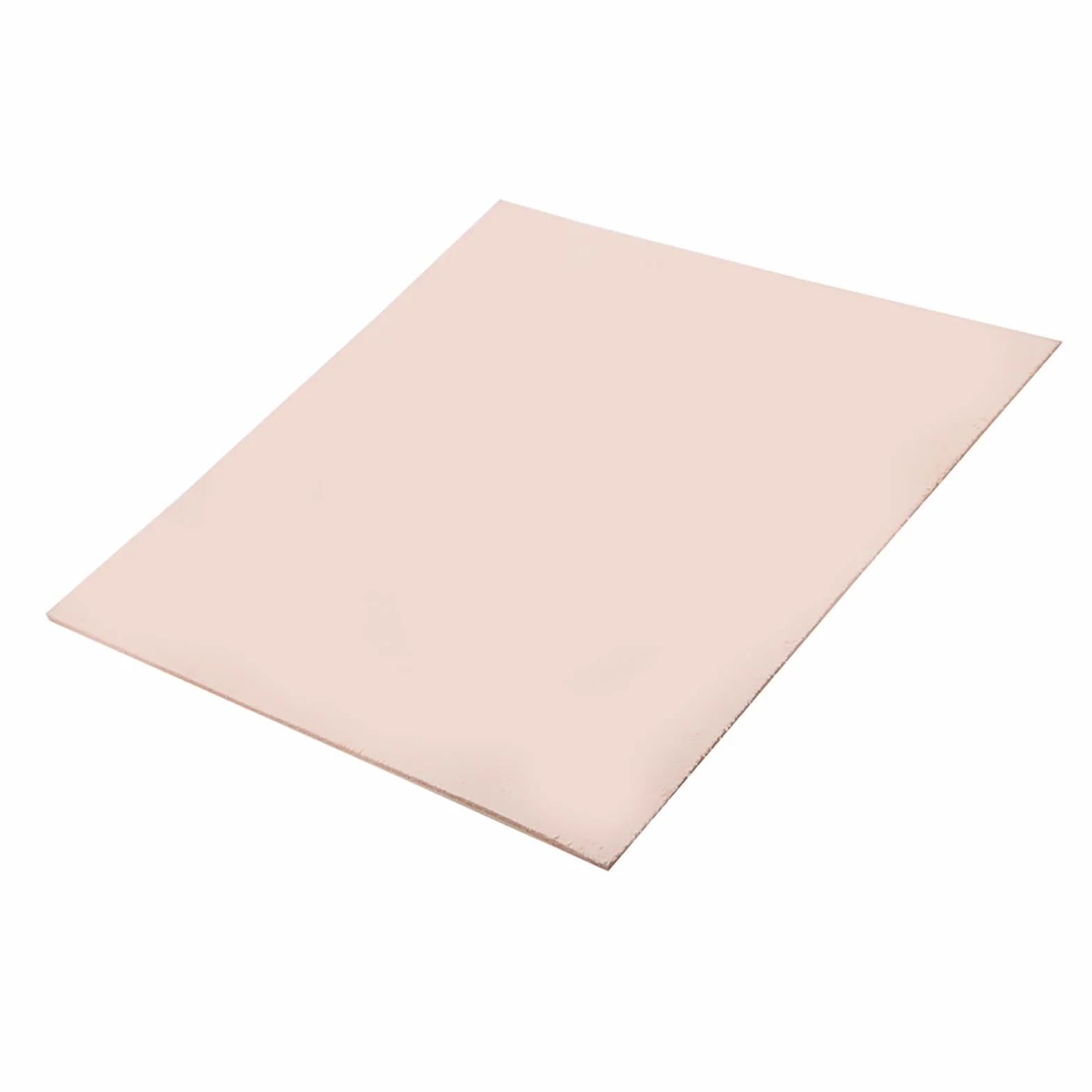 Pelle naturale conciata al vegetale, vera pelle di cowskin genuina marrone per portafoglio cintura scarpe fare fai da te cucito (2,0 di spessore 20 x 20 cm)